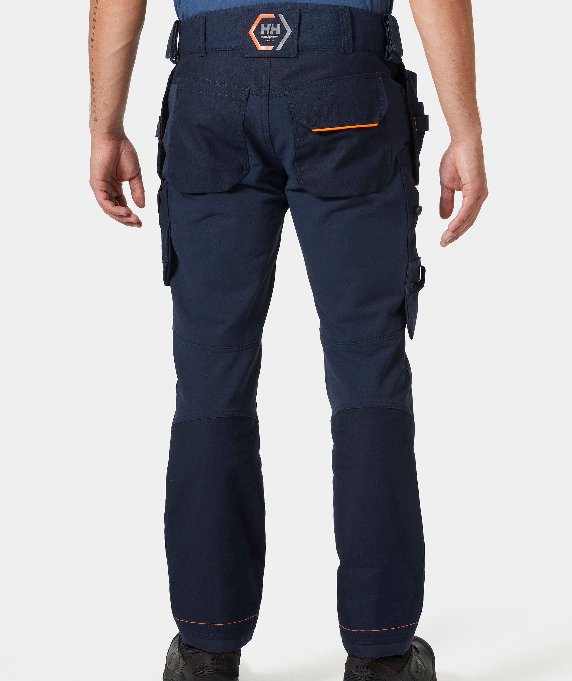 Helly Hansen Chelsea Evo. h&aring;ndverkerbukse, Navy, large image number 3