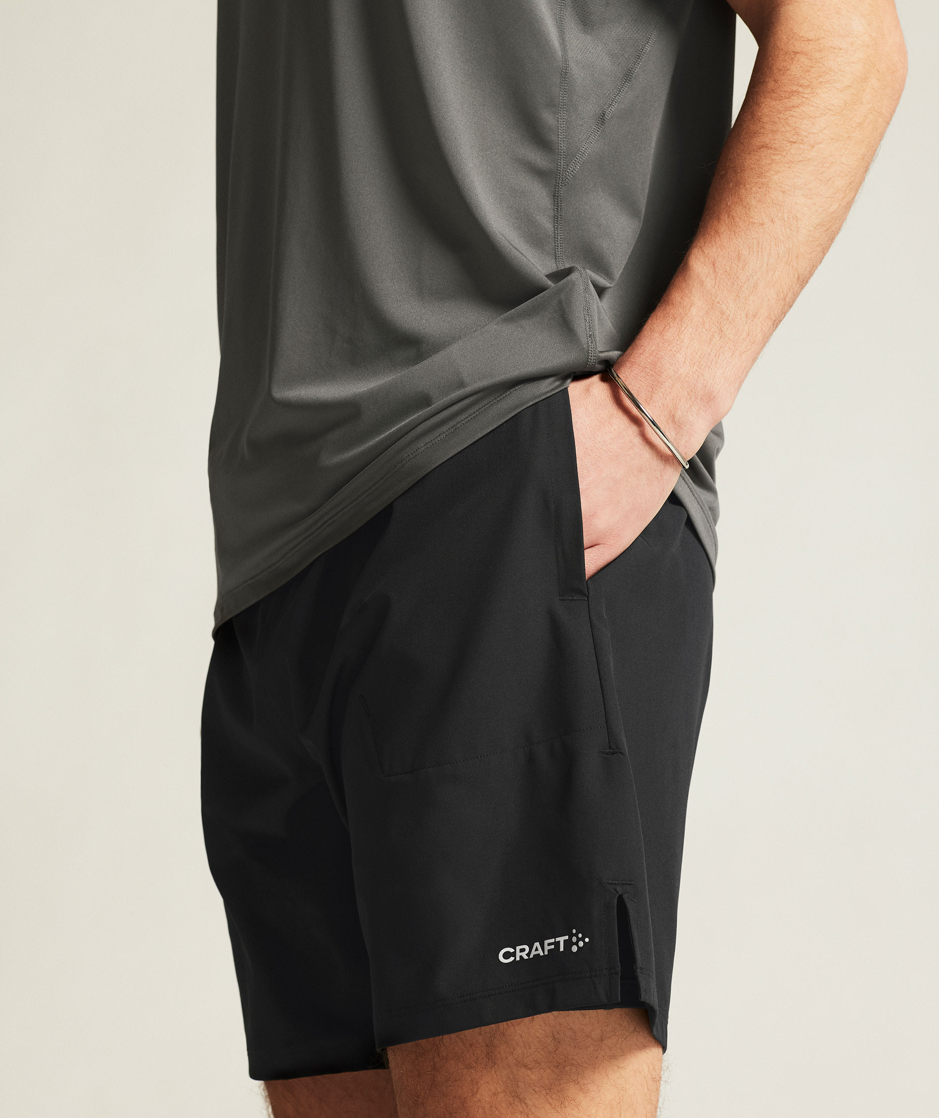 Craft ADV Essence 2-i-1 shorts 2, Black, large image number 8