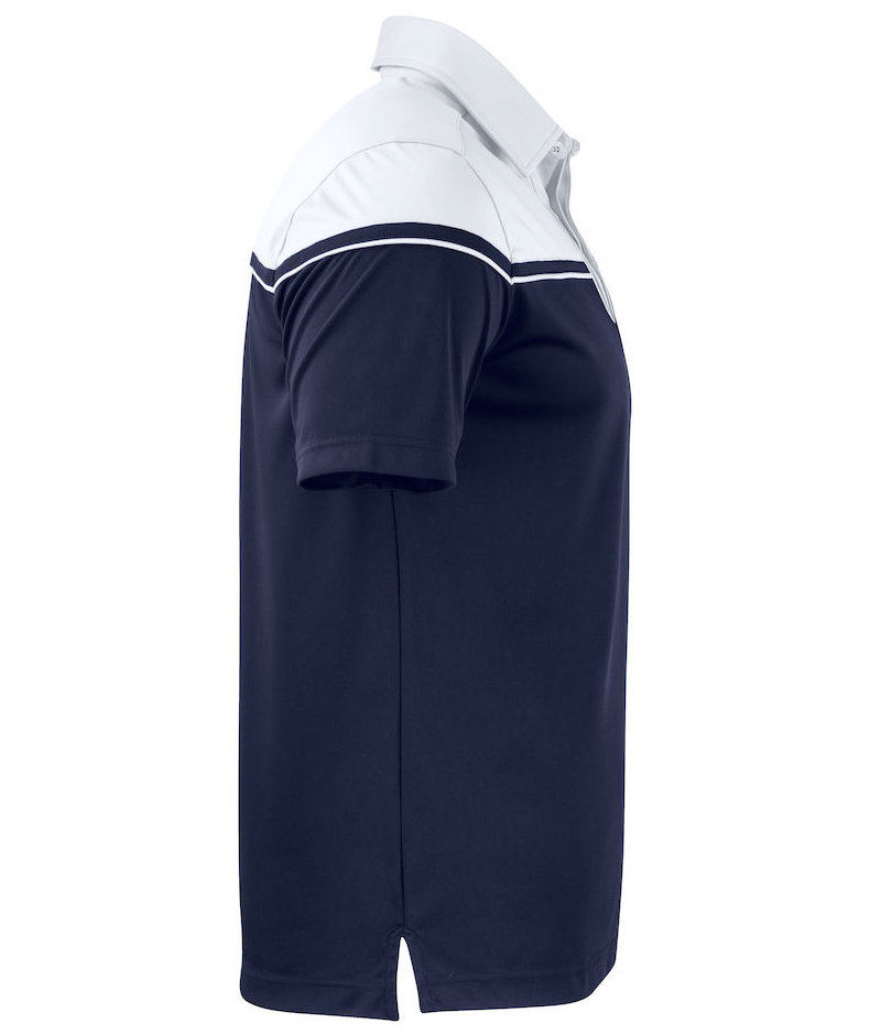 Cutter & Buck Seabeck pik&eacute;tr&ouml;ja, M&ouml;rk Navy/Vit, large image number 2