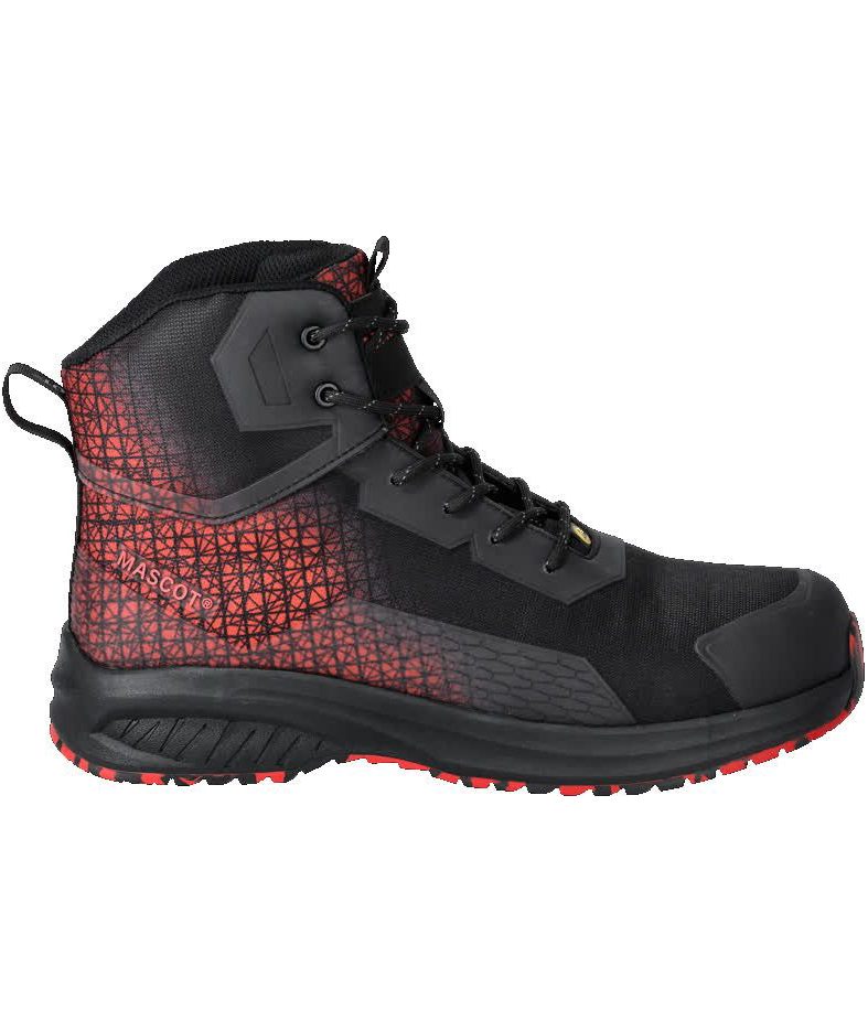 Mascot Accelerate vernest&oslash;vler S3S, , Sort/Signalr&oslash;d, swatch