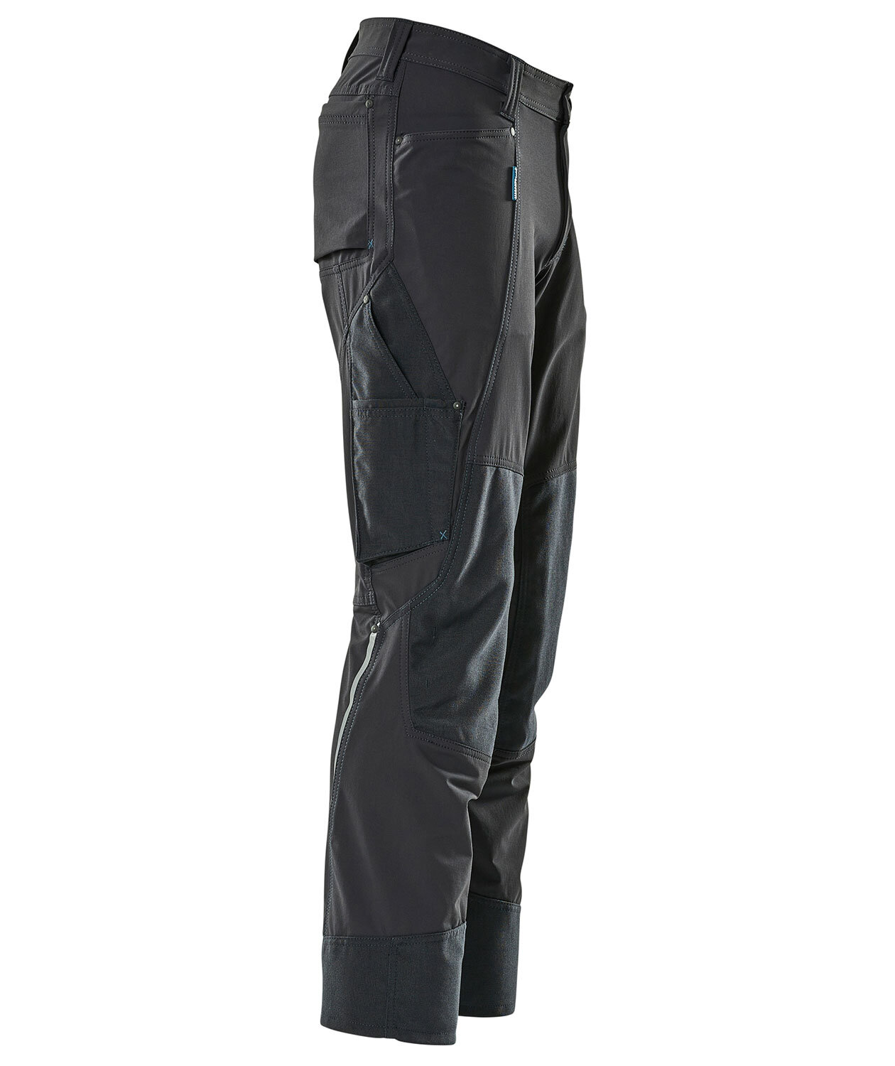 Mascot Advanced arbetsbyxa full stretch, M&ouml;rk Marin, large image number 2