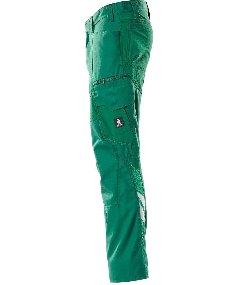 Mascot Accelerate service trousers, Green, large image number 3