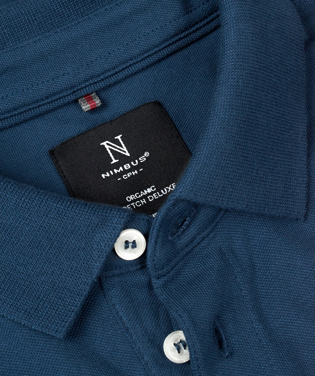 Nimbus Harvard Polo T-shirt, Indigobl&aring;, large image number 2