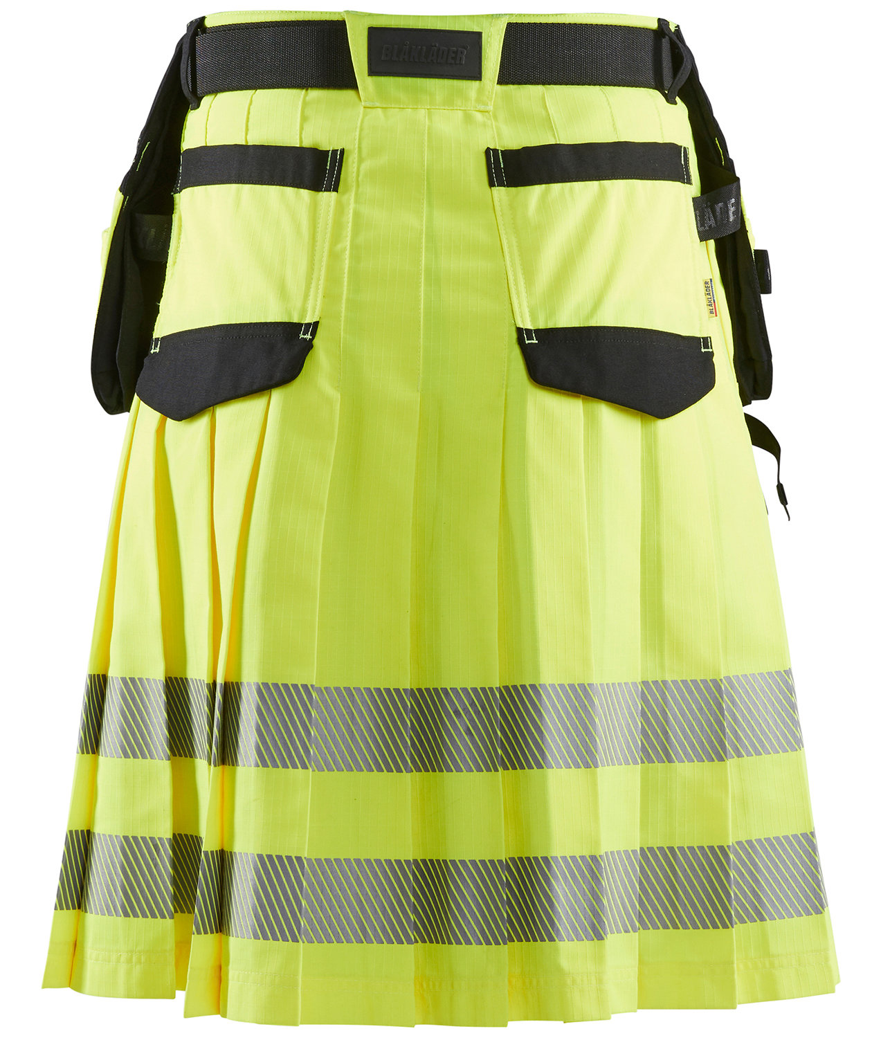 Bl&aring;kl&auml;der hantverkskilt, Varsel Gul/Svart