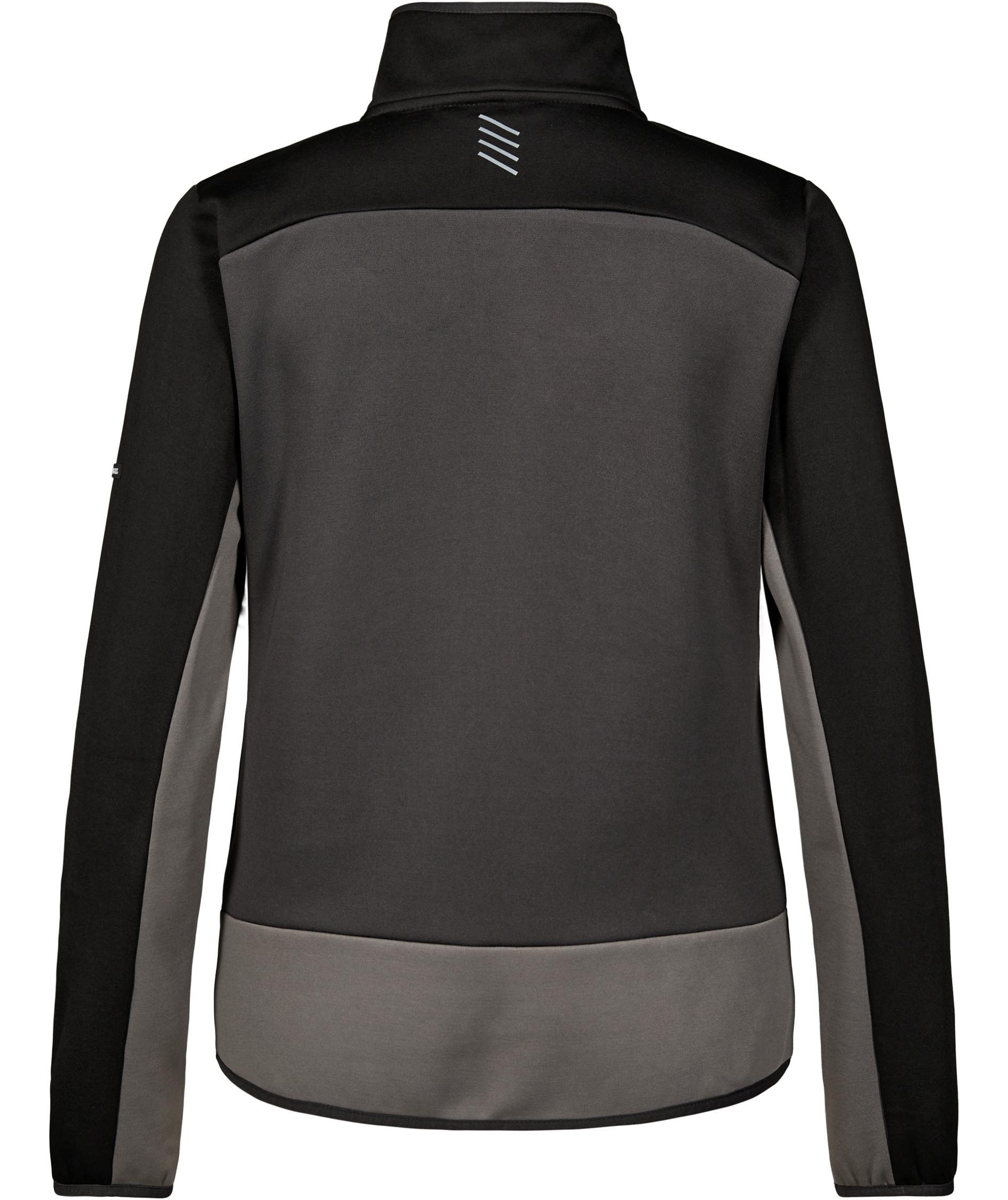 Engel Entire women's midlayer cardigan, Anthracite Grey/Black, large image number 3