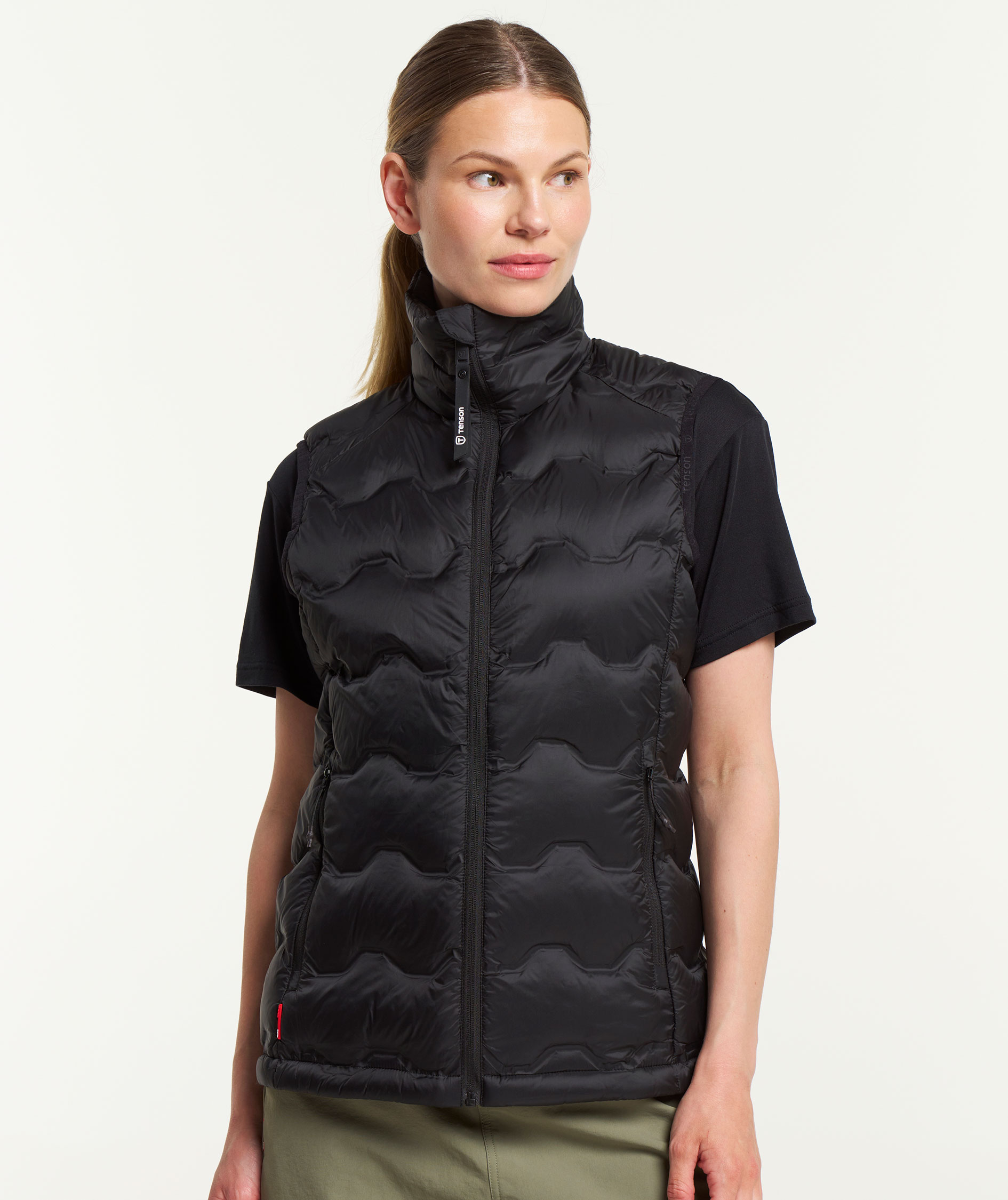 Tenson TXlite Shibui women's down vest, Black, large image number 7