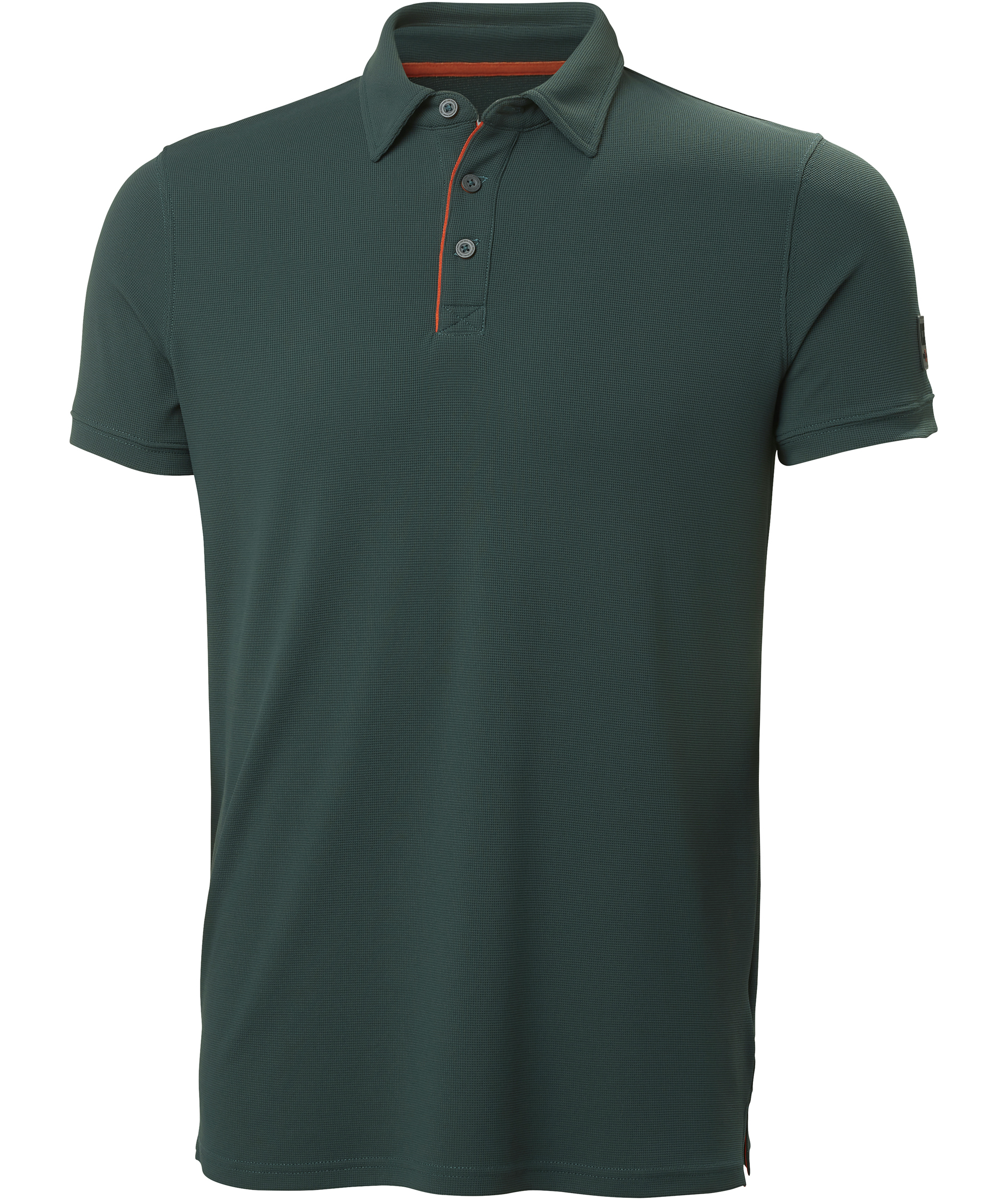 Helly Hansen Kensington Tech polo T-shirt, Darkest Spruce, Darkest Spruce, swatch