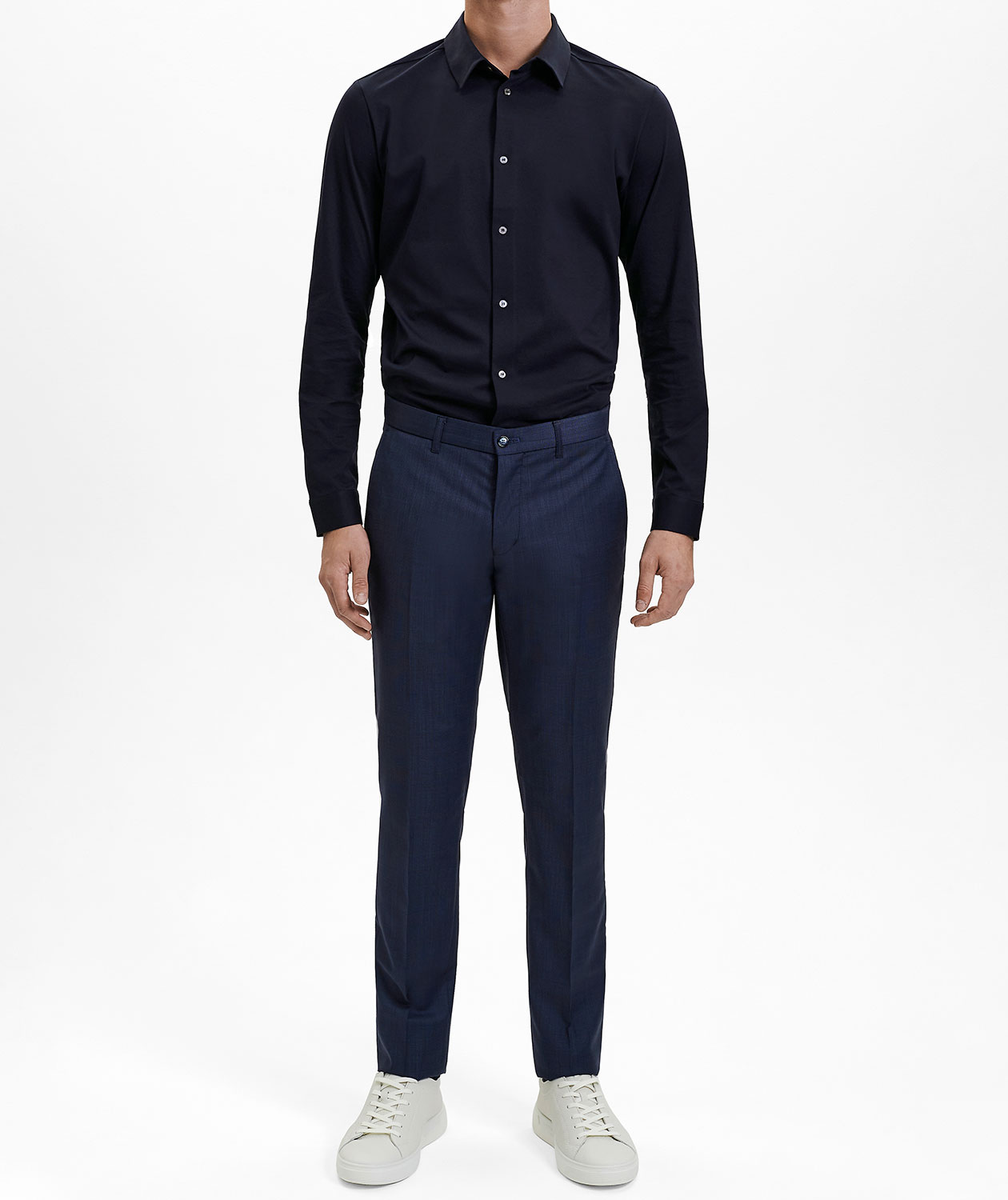 Sunwill Super 130 Fitted Wollhose, Dunkelblau, large image number 6