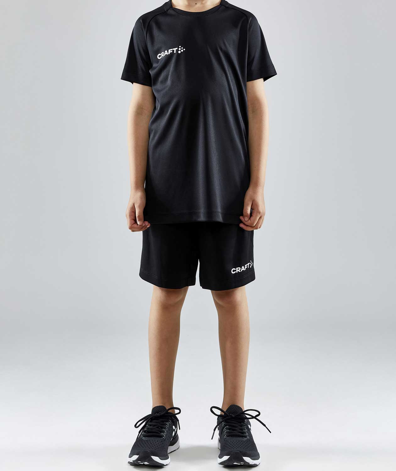 Craft Evolve Zip Pocket shorts till barn, Svart