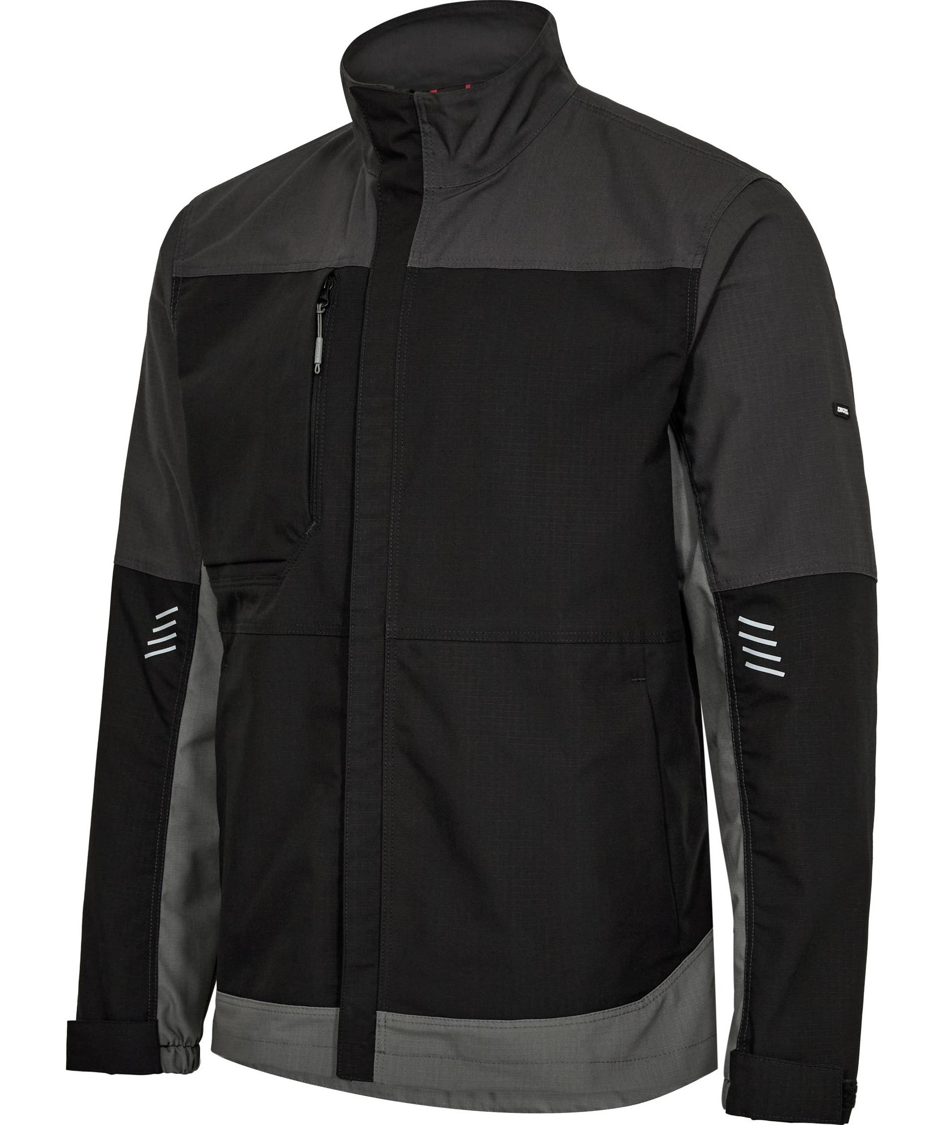 Engel Entire arbetsjacka, Black/Anthracite Grey, large image number 5