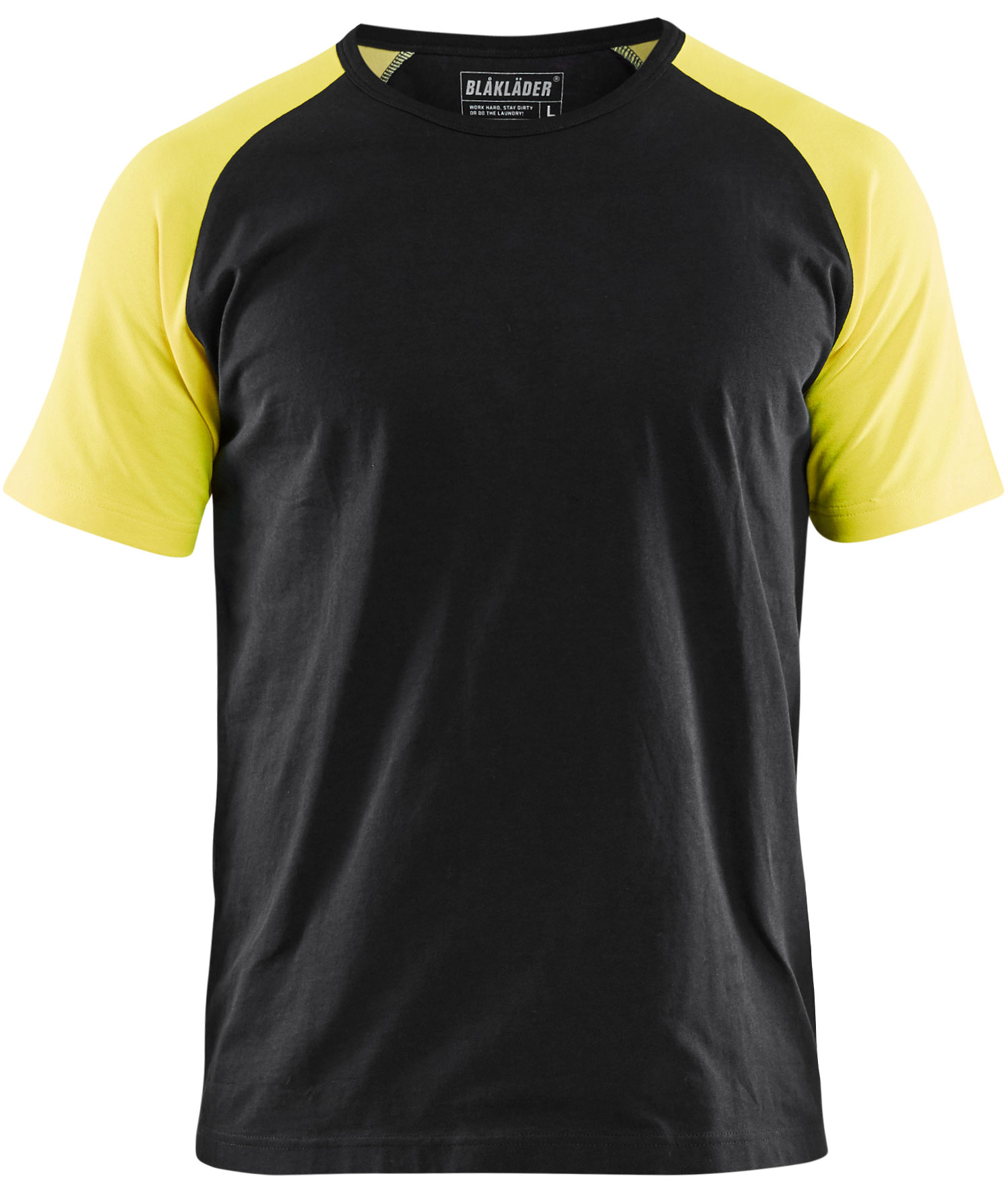 Bl&aring;kl&auml;der T-shirt, Black/Hi-Vis Yellow, Black/Hi-Vis Yellow, swatch