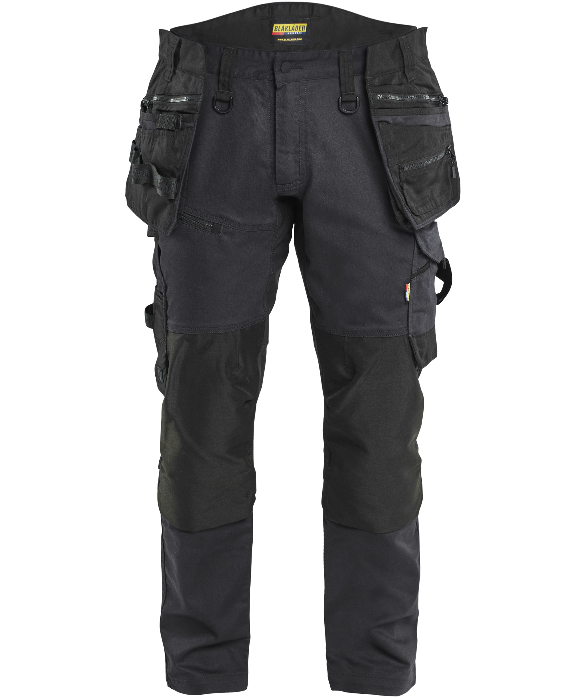 Bl&aring;kl&auml;der Striker h&aring;ndv&aelig;rkerbukser, Sort, Sort, swatch