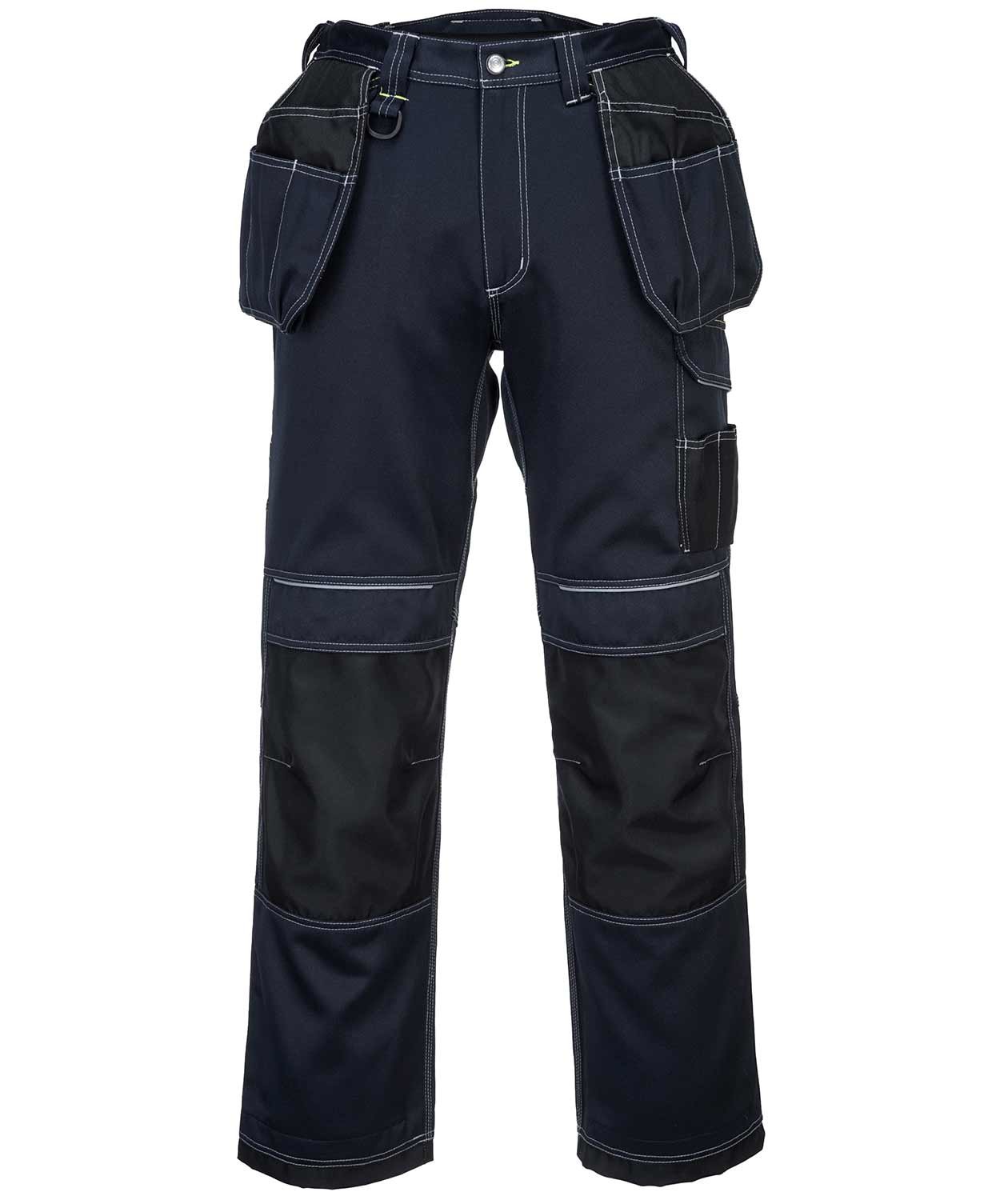 Portwest Urban hantverksbyxa T602, Marinbl&aring;/Svart
