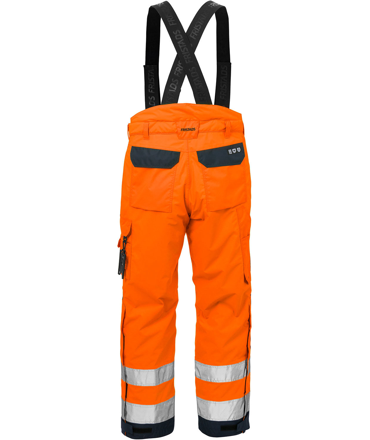Fristads Airtech&reg; vinter bukser 2035, Hi-vis&nbsp;Orange/Marine, large image number 1