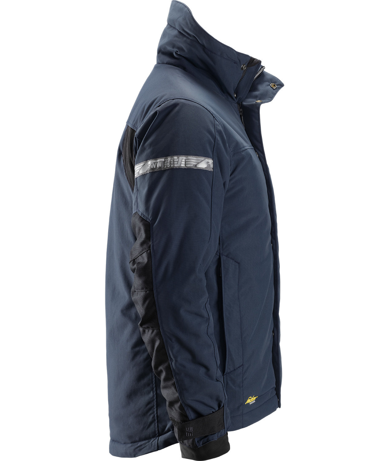 Snickers AllroundWork 37.5&reg; vinter arbetsjacka 1100, Marinbl&aring;/Svart, large image number 3