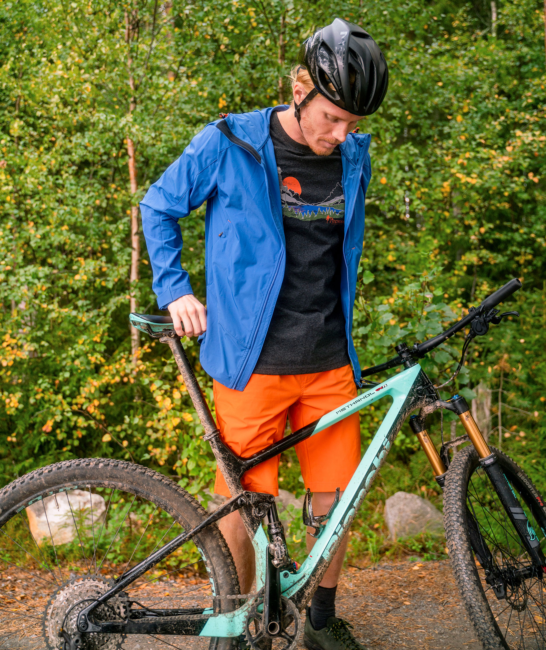 Pinewood Finnveden Sports Light shorts, Burned Orange, large image number 1