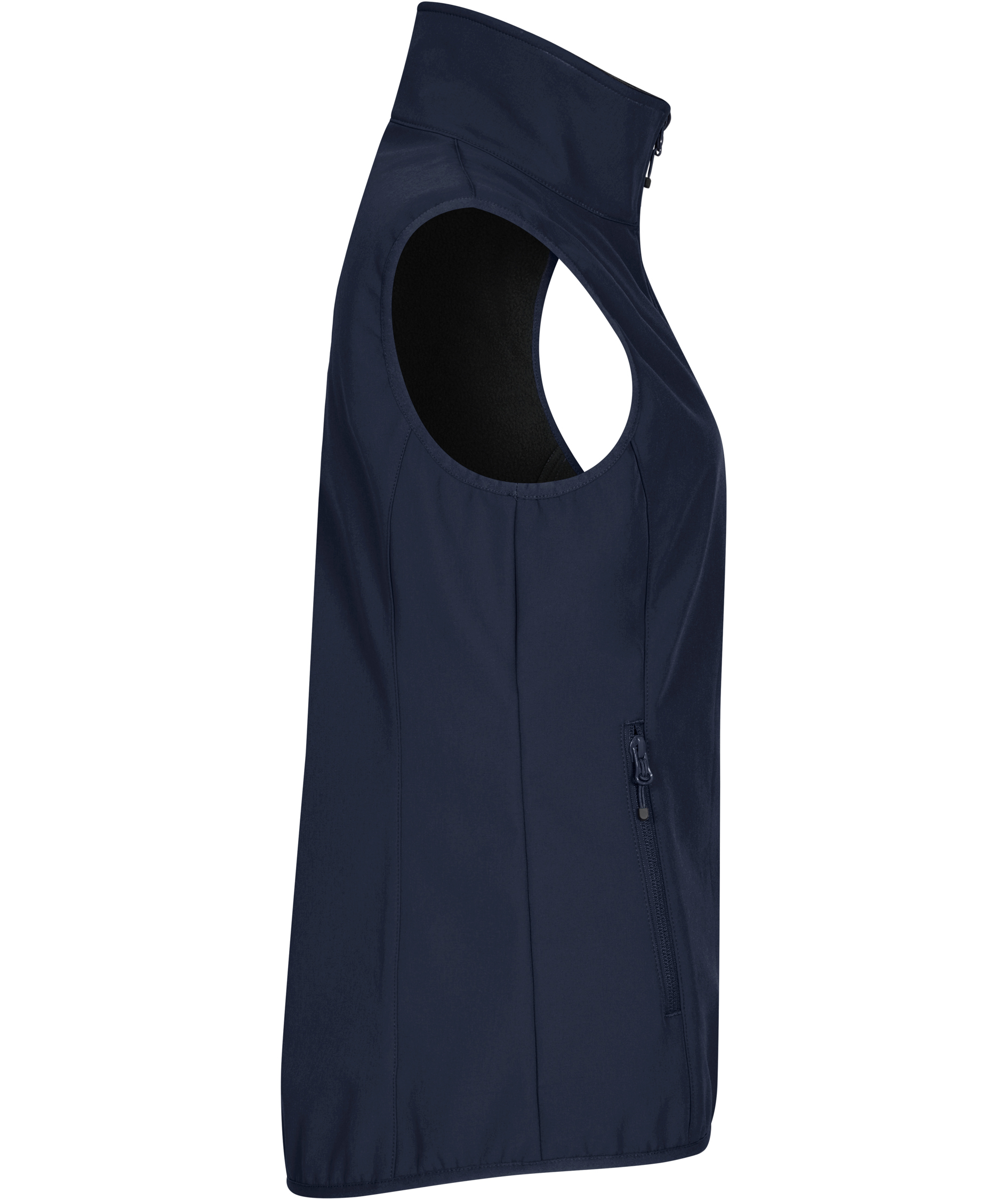 Clique Classic dame softshellvest, Dark navy, large image number 2