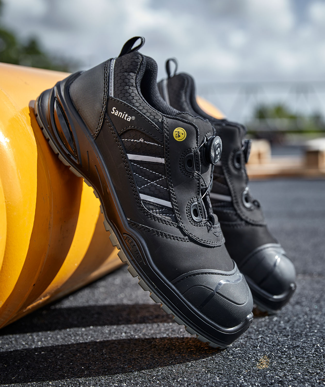 Sanita Thulit vernesko S3, Svart