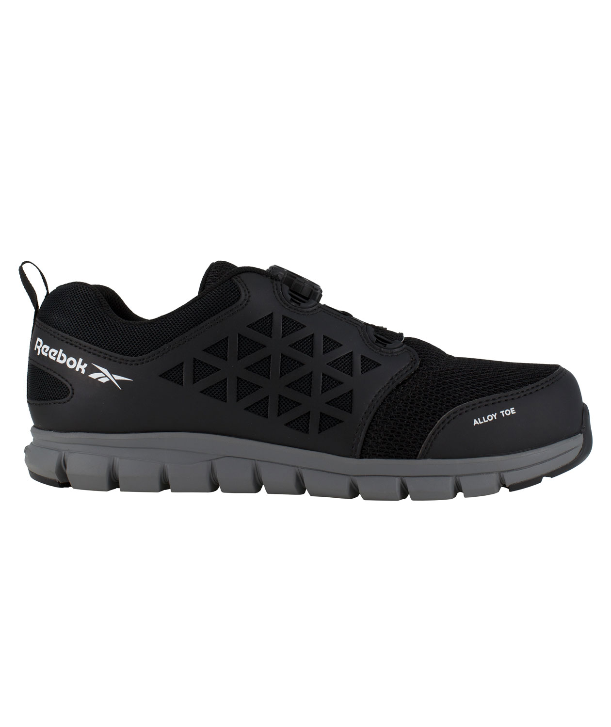 Reebok Excel Light UTURN&reg; Sicherheitsschuhe S1P, Schwarz