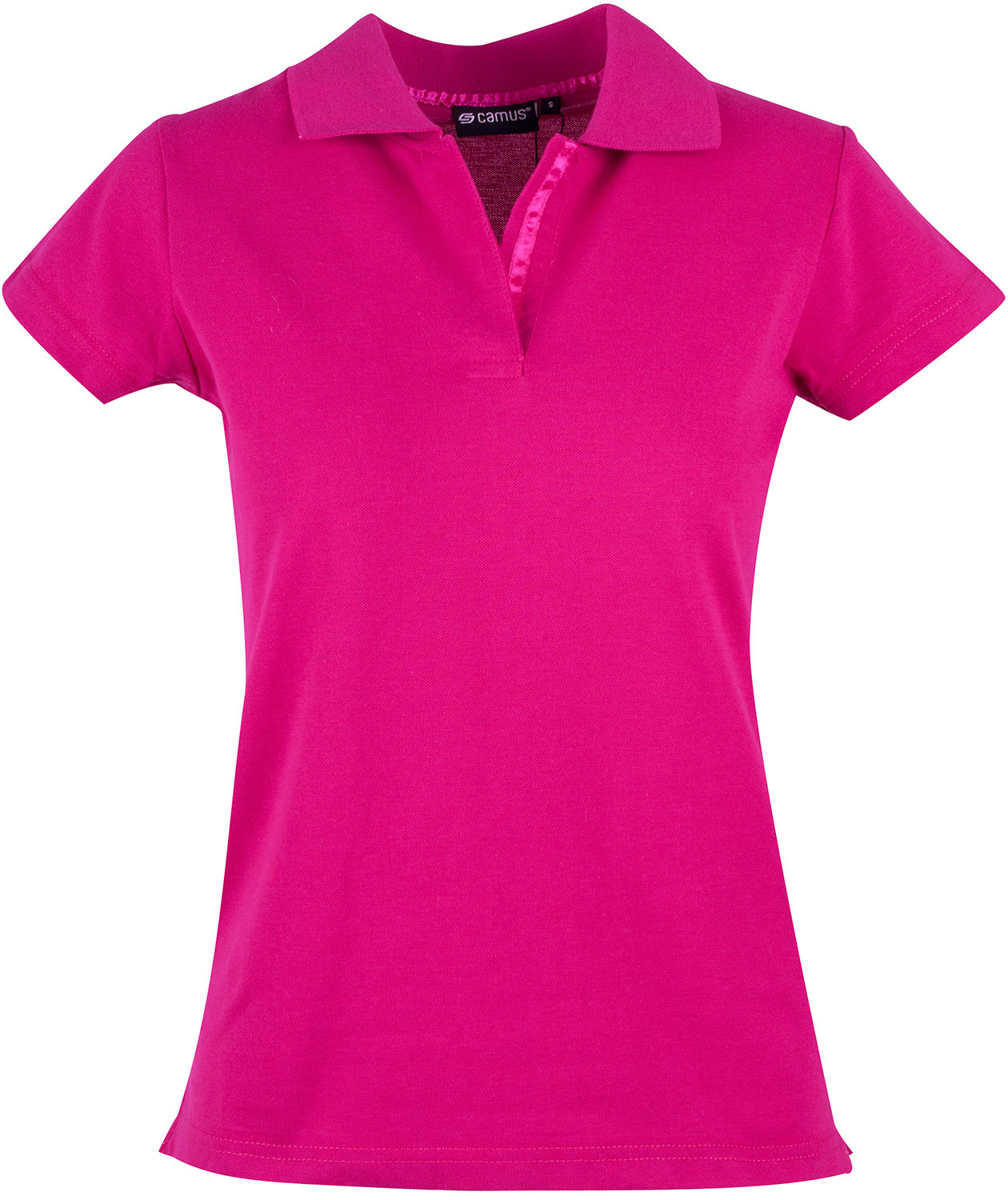 Camus Garda women's polo shirt, Fuchsia