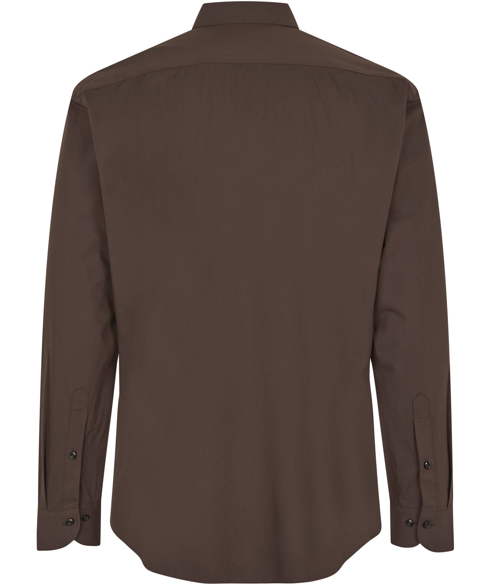Seven Seas hybrid Modern fit shirt, Mocca
