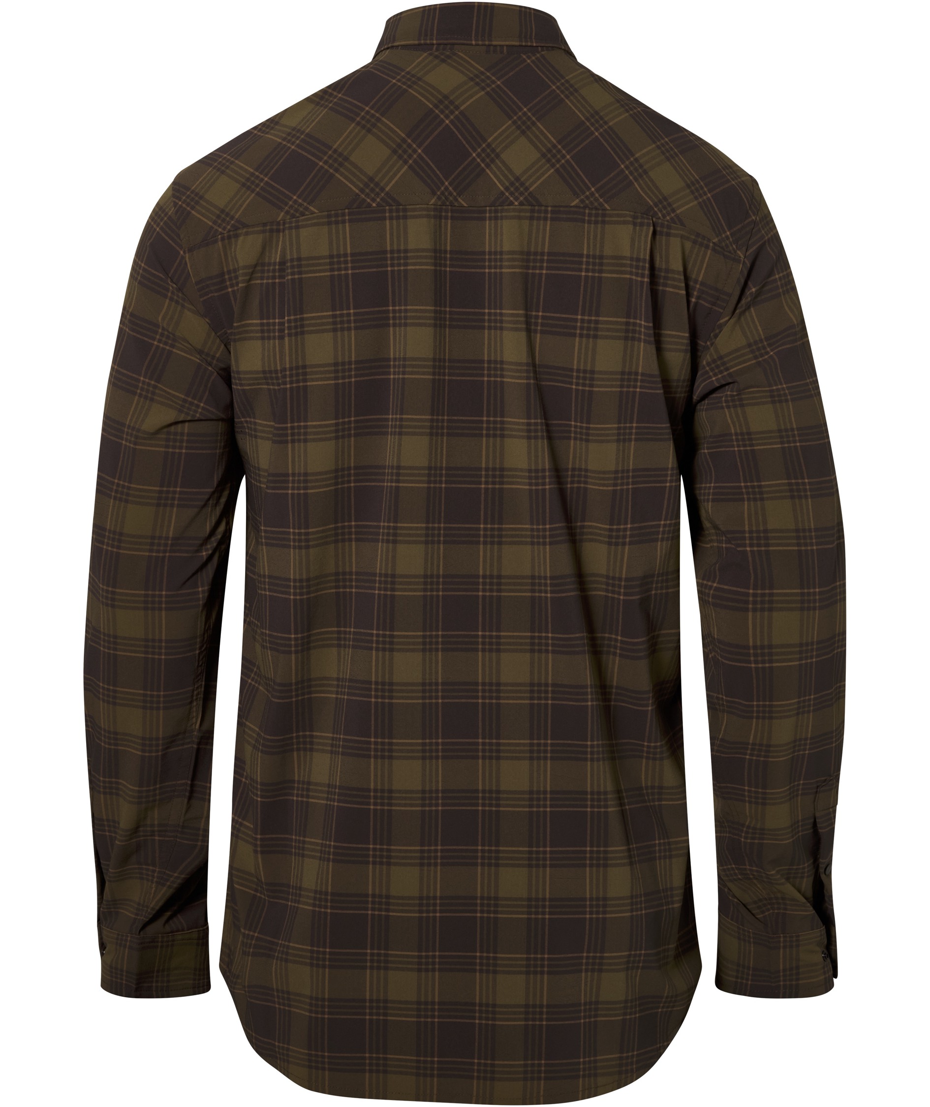 Pinewood Abisko Trekking InsectSafe skjorte, Dark Olive/Dark Sandstone, large image number 2