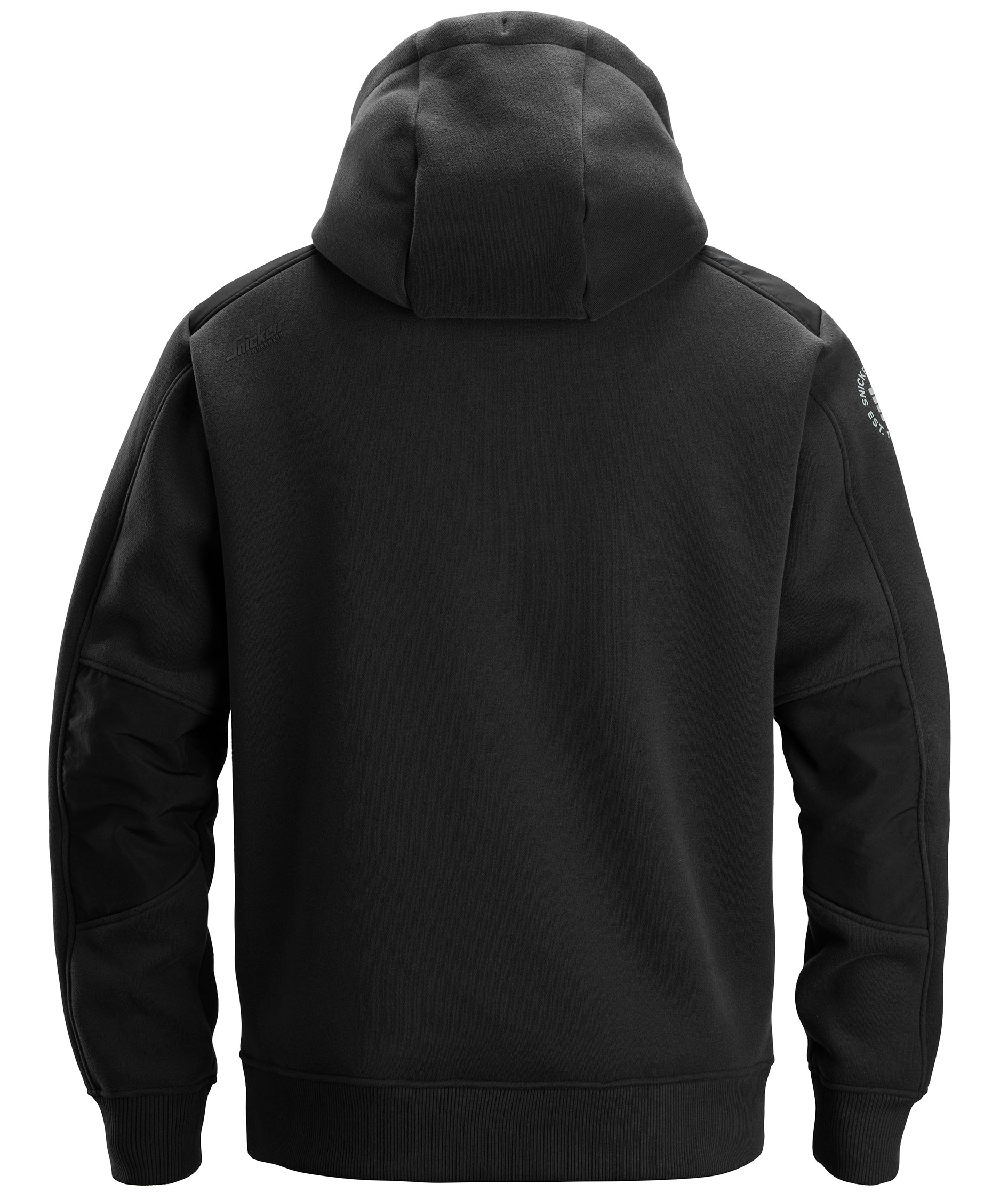 Snickers sweatjakke 2875, Black/Black, large image number 1