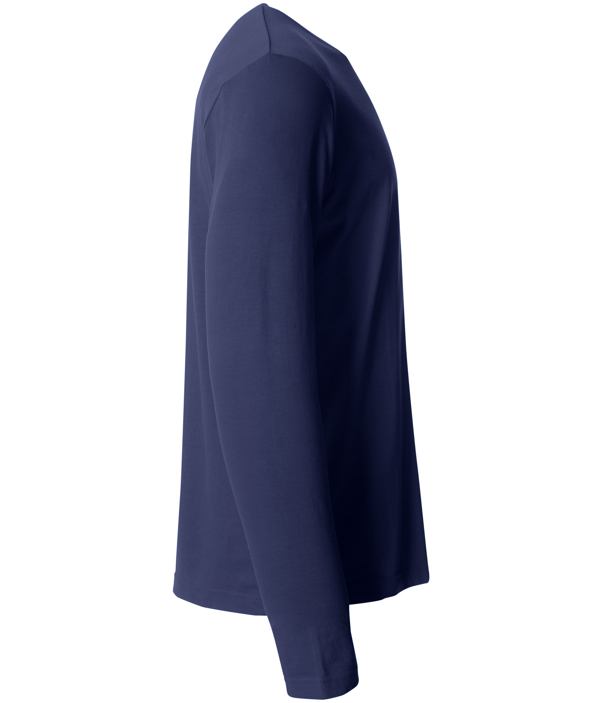 Clique Basic-T lang&aelig;rmet T-shirt, Dark navy, large image number 2