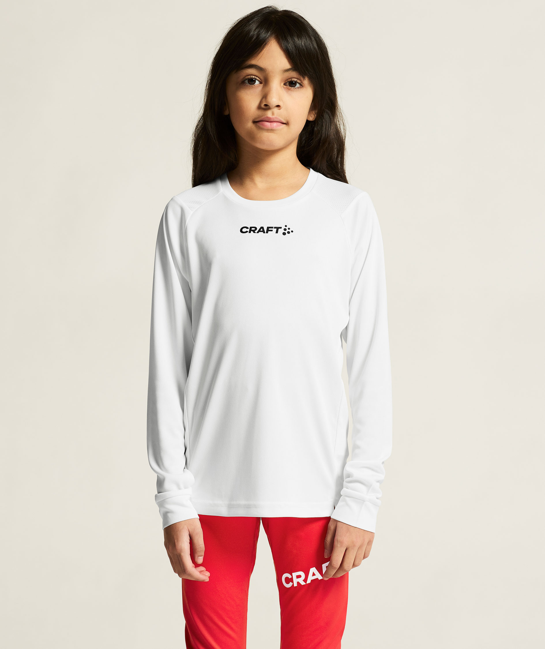 Craft Rush long-sleeved T-shirt for kids, White, large image number 7