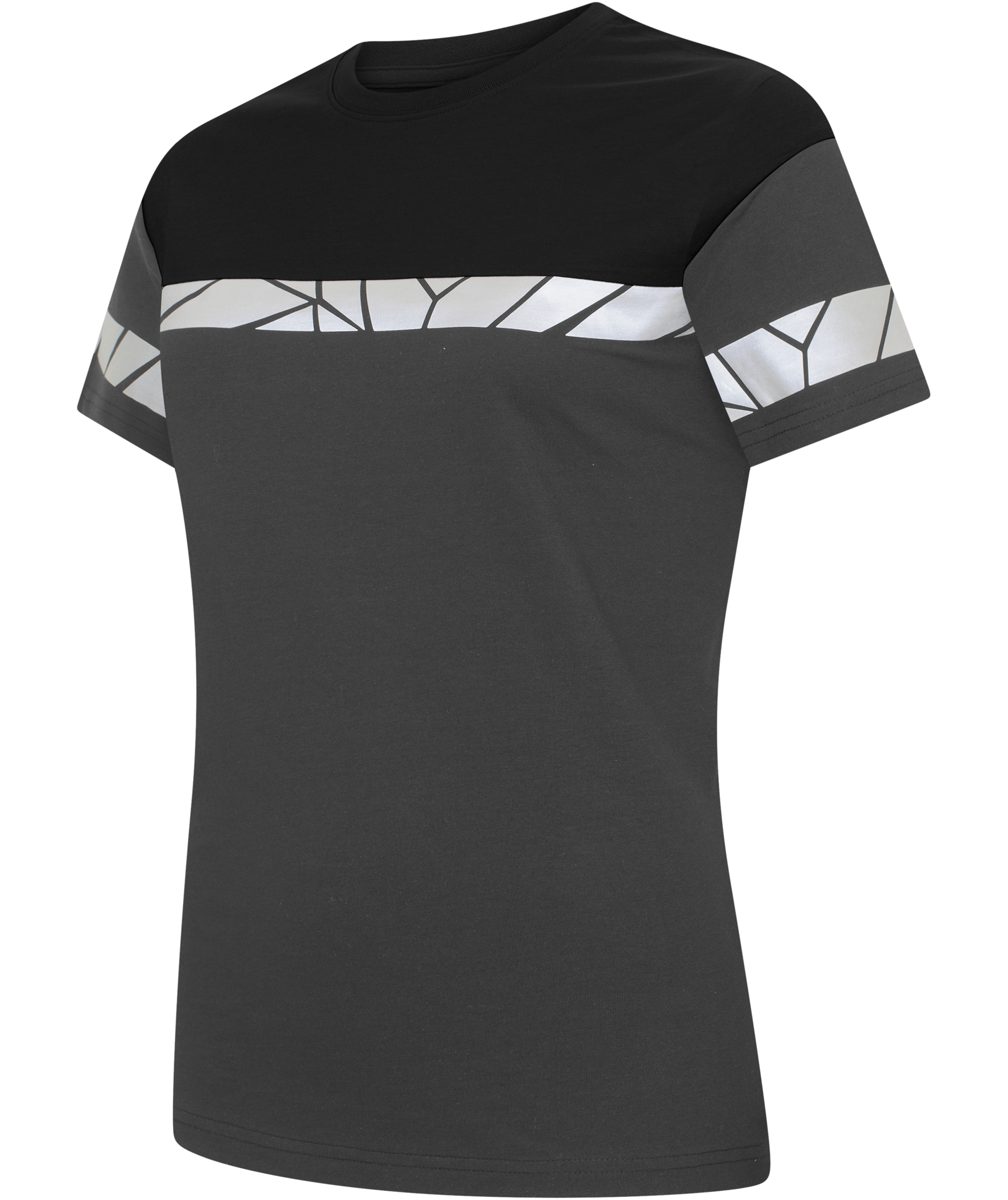 ProJob women's T-shirt 7005, Grey/Black, large image number 4