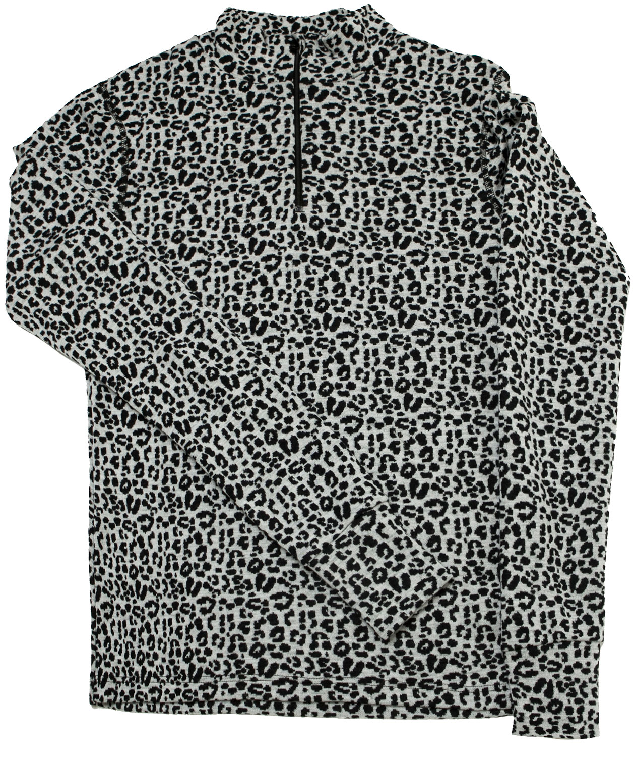 Joha Julie Damen lang&auml;rmliges Unterhemd mit Merinowolle, Grau/Schwarz, large image number 0