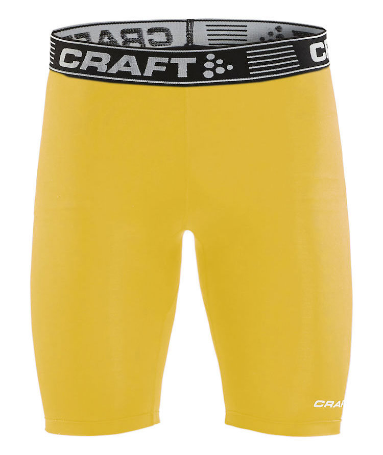 Craft Pro Control compression tr&auml;ngingsshorts, Sweden yellow