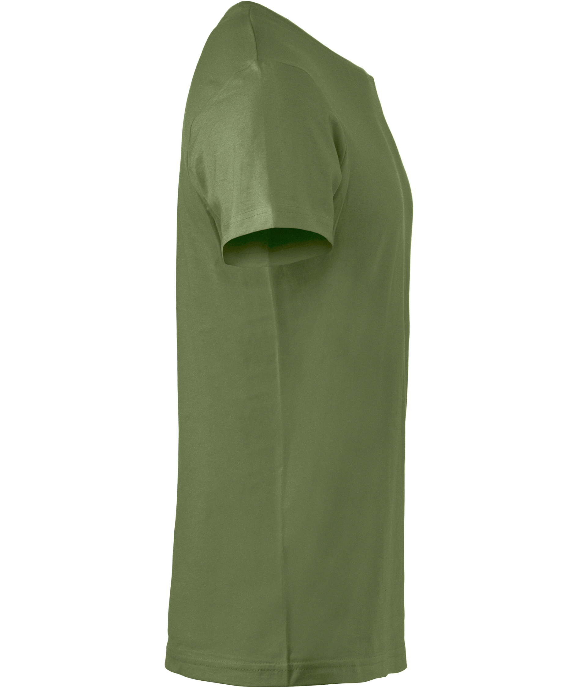 Clique Basic T-shirt, Armygr&oslash;n, large image number 2