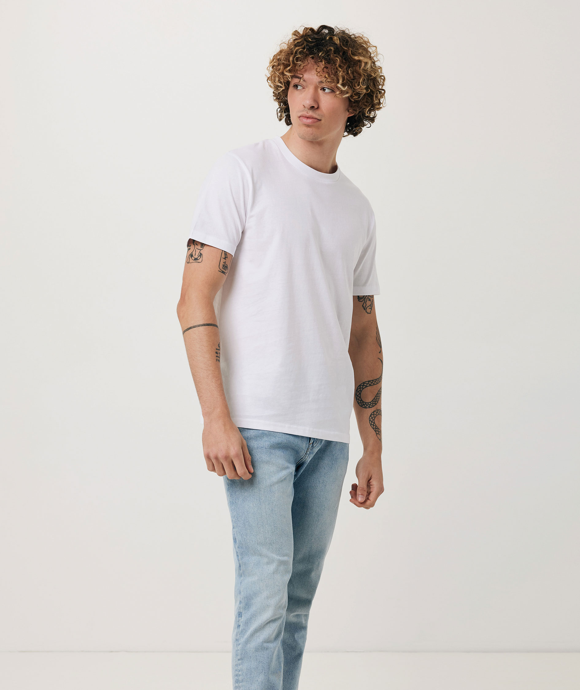 Iqoniq Brett T-shirt, Recycled White, large image number 4