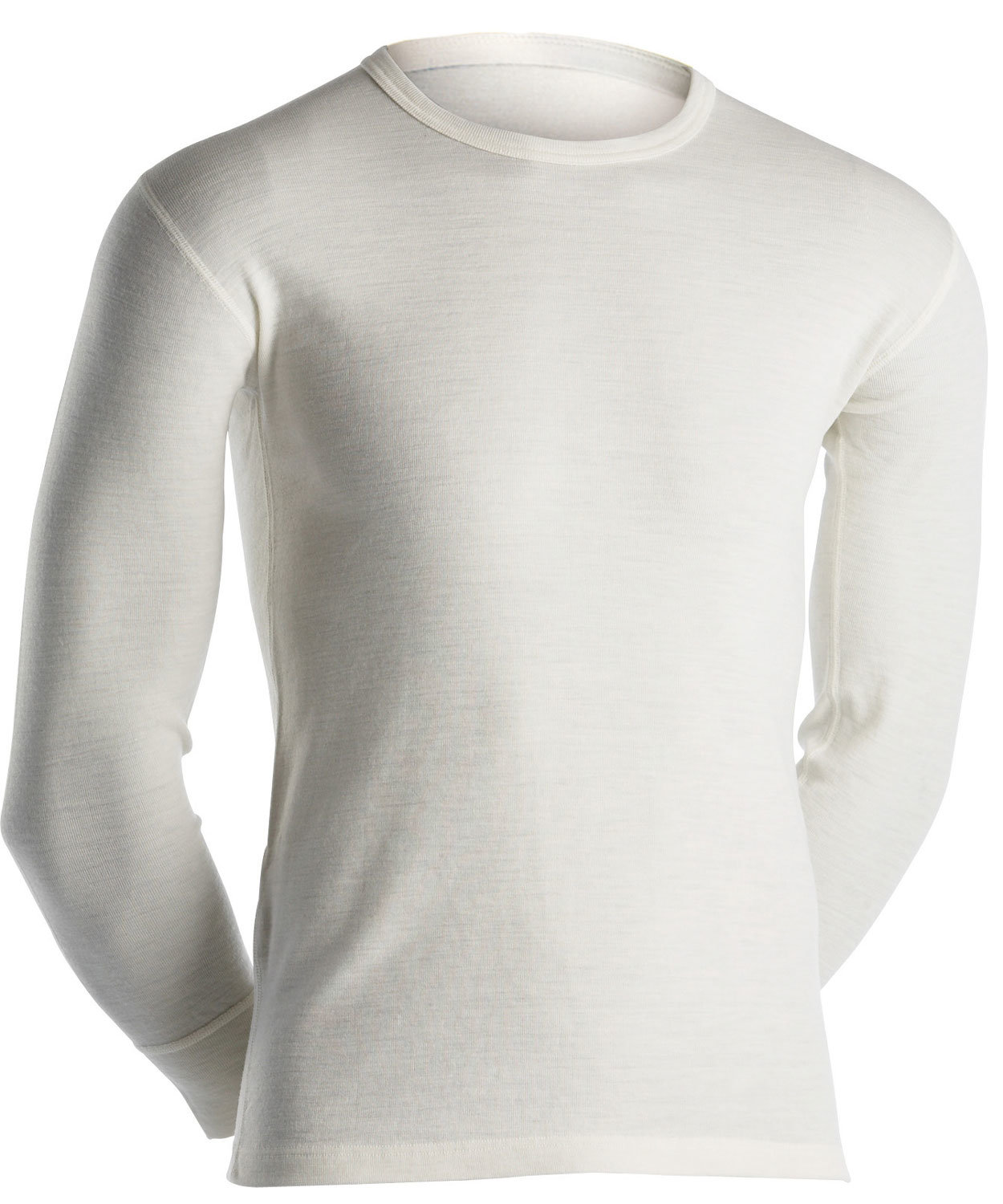 Dovre baselayertr&ouml;ja med merinoull, Vit