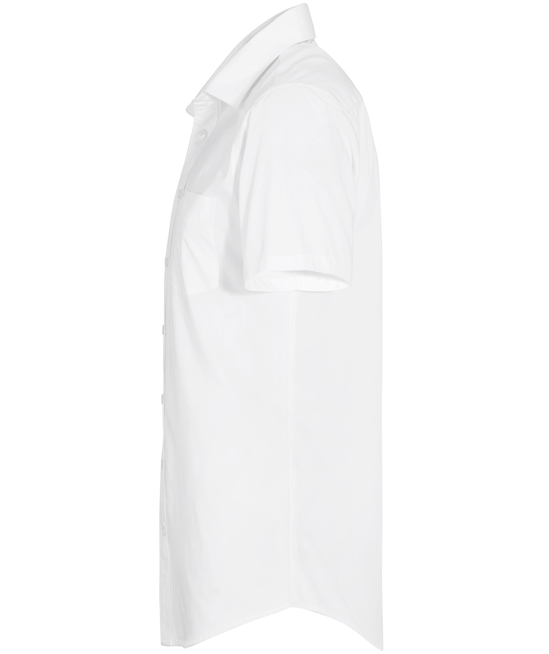 Derby of Sweden Maverick Comfort fit short-sleeved pilot shirt, White, large image number 3