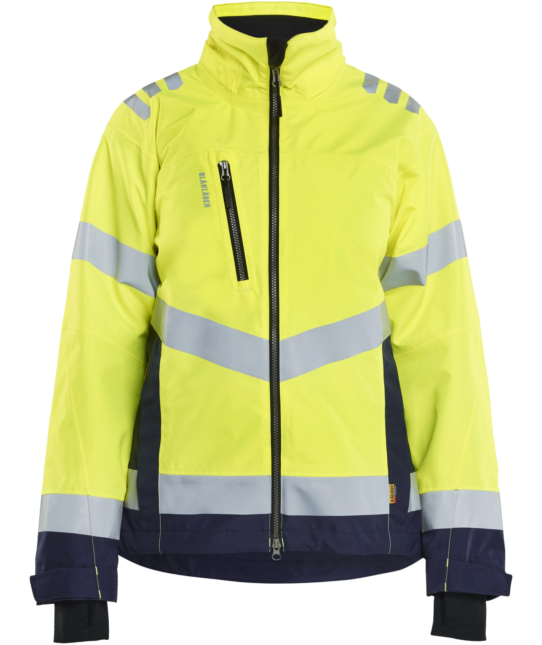 Hi-Vis gul/marinebl&aring;