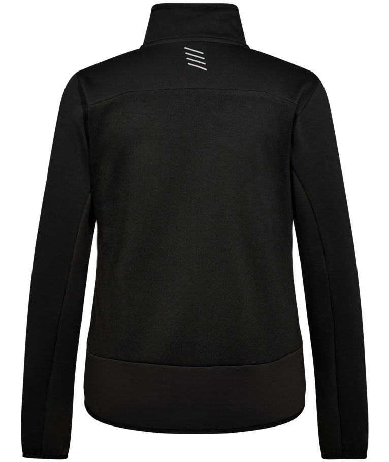 Engel Entire dame midlayer cardigan, Sort