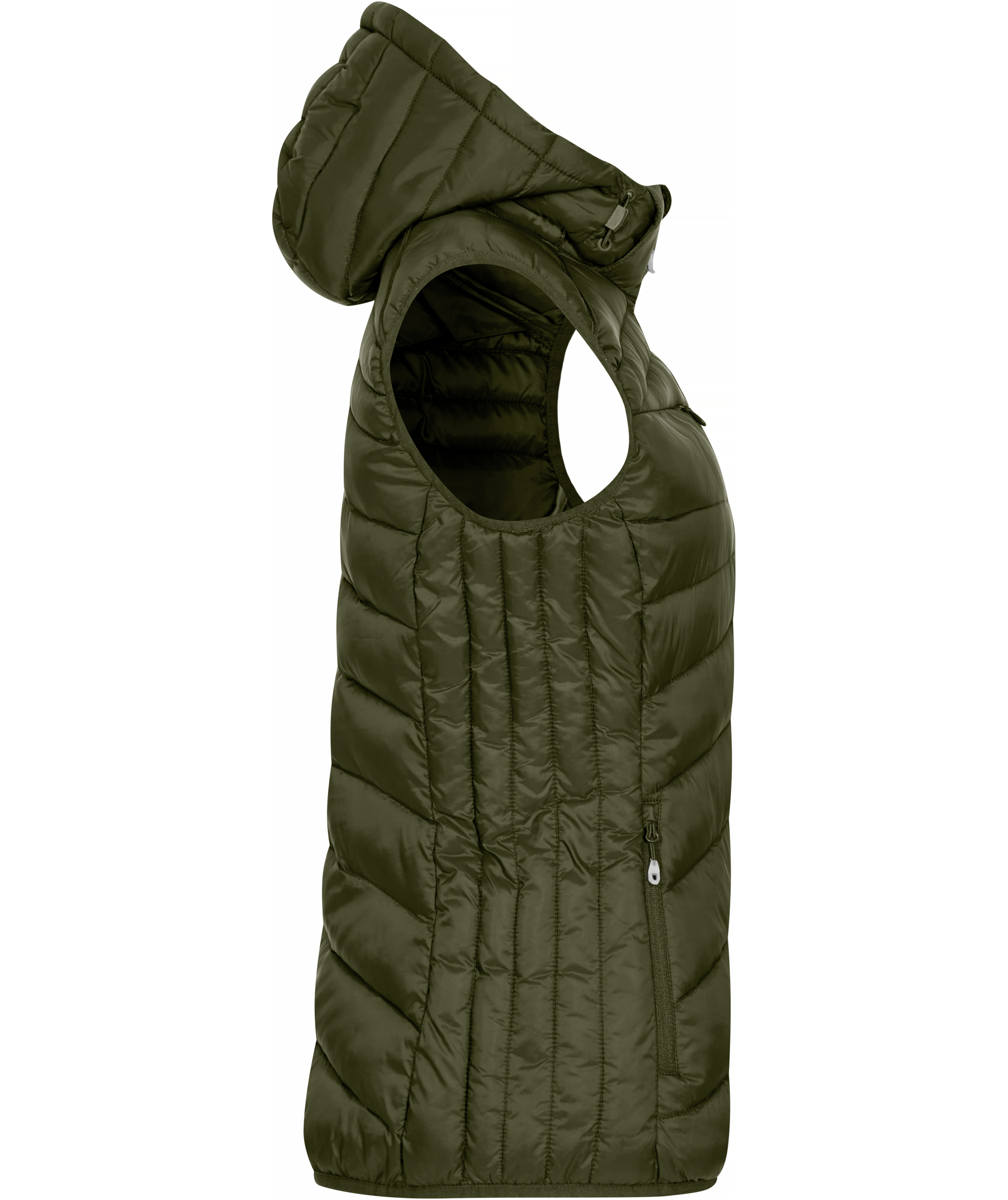 Clique Idaho vadderad jacka dam, Fog Green, large image number 2