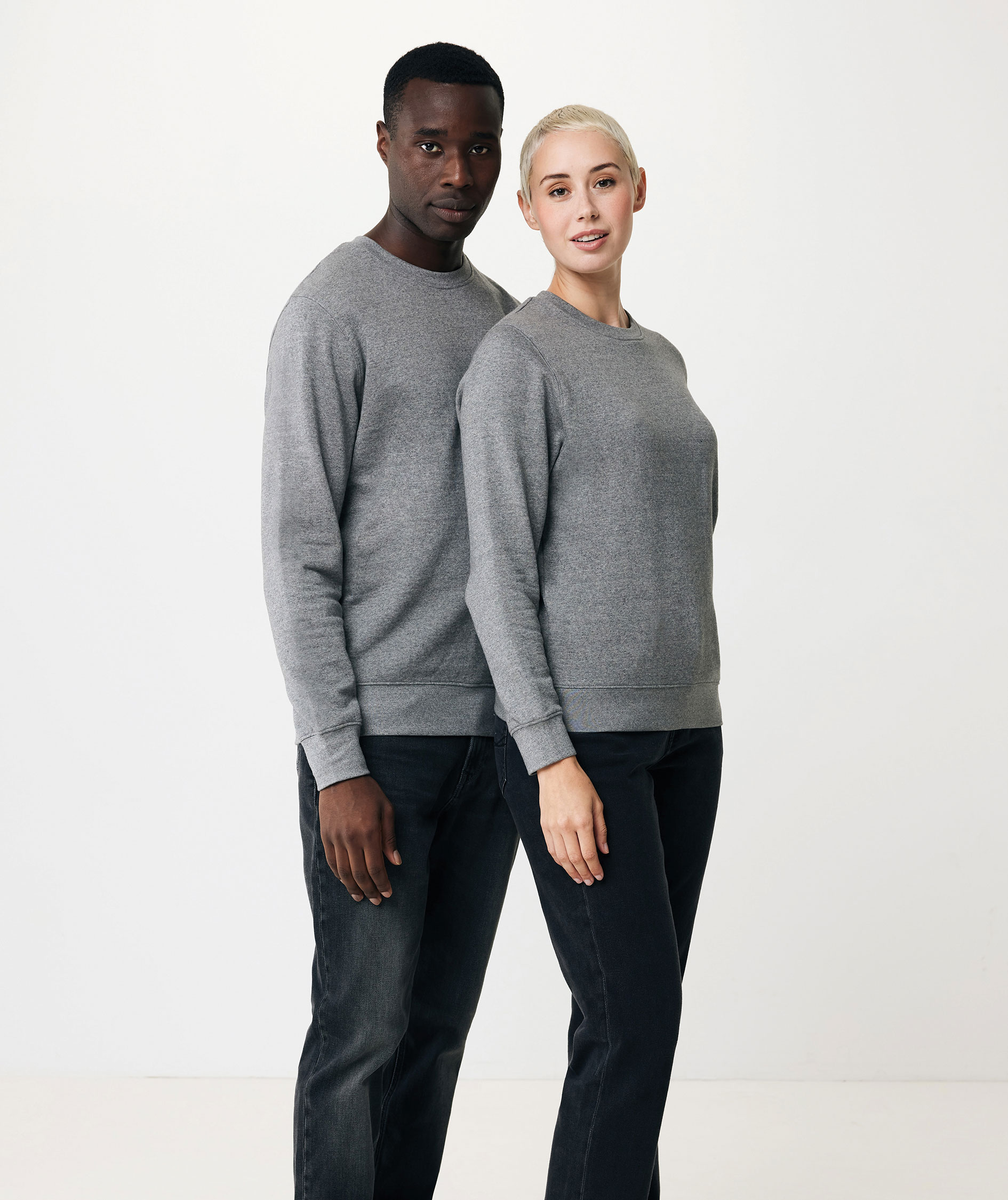 Iqoniq Etosha sweatshirt, Light Heather Anthracite, large image number 12