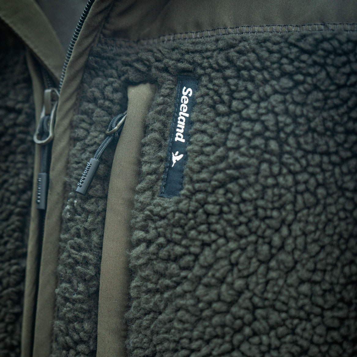 Seeland Thaw pile fleece jacket, Grizzly brown, large image number 6