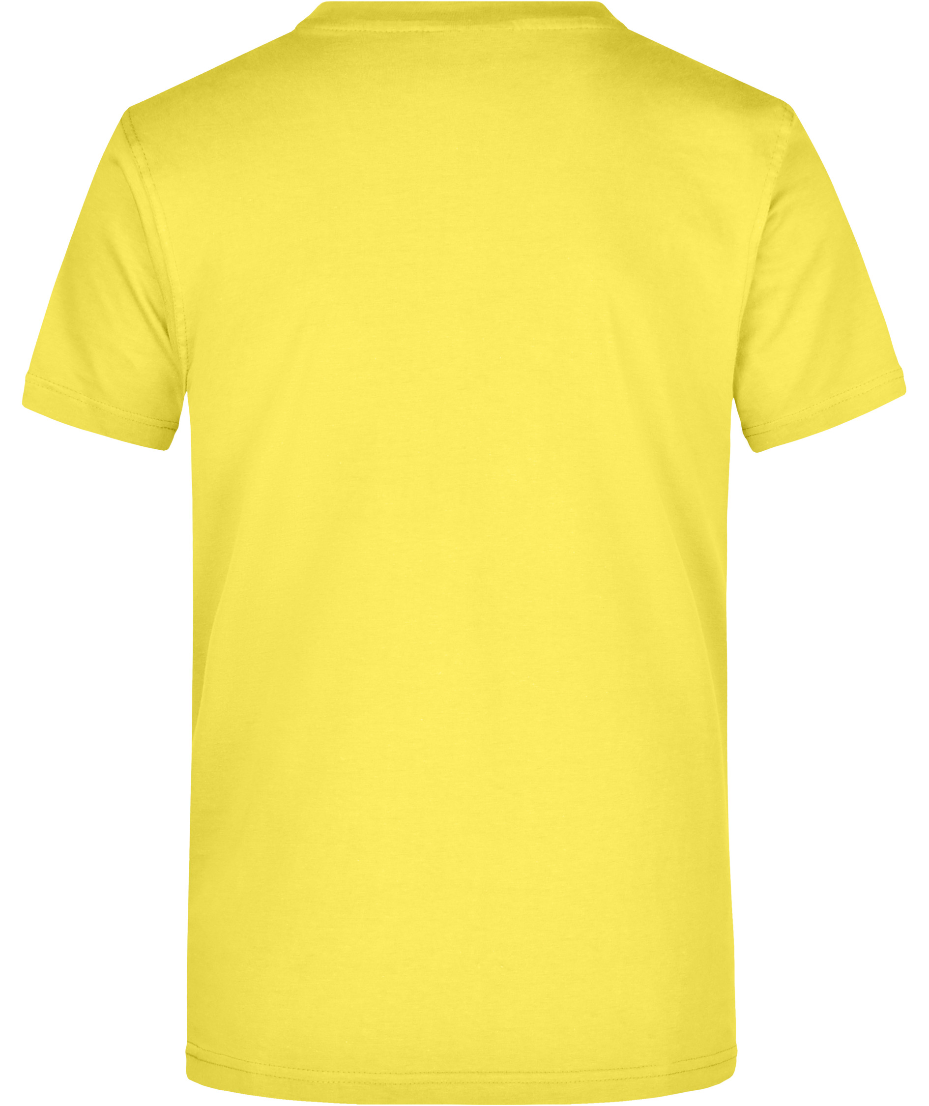 James & Nicholson T-shirt Round-T Heavy, Yellow