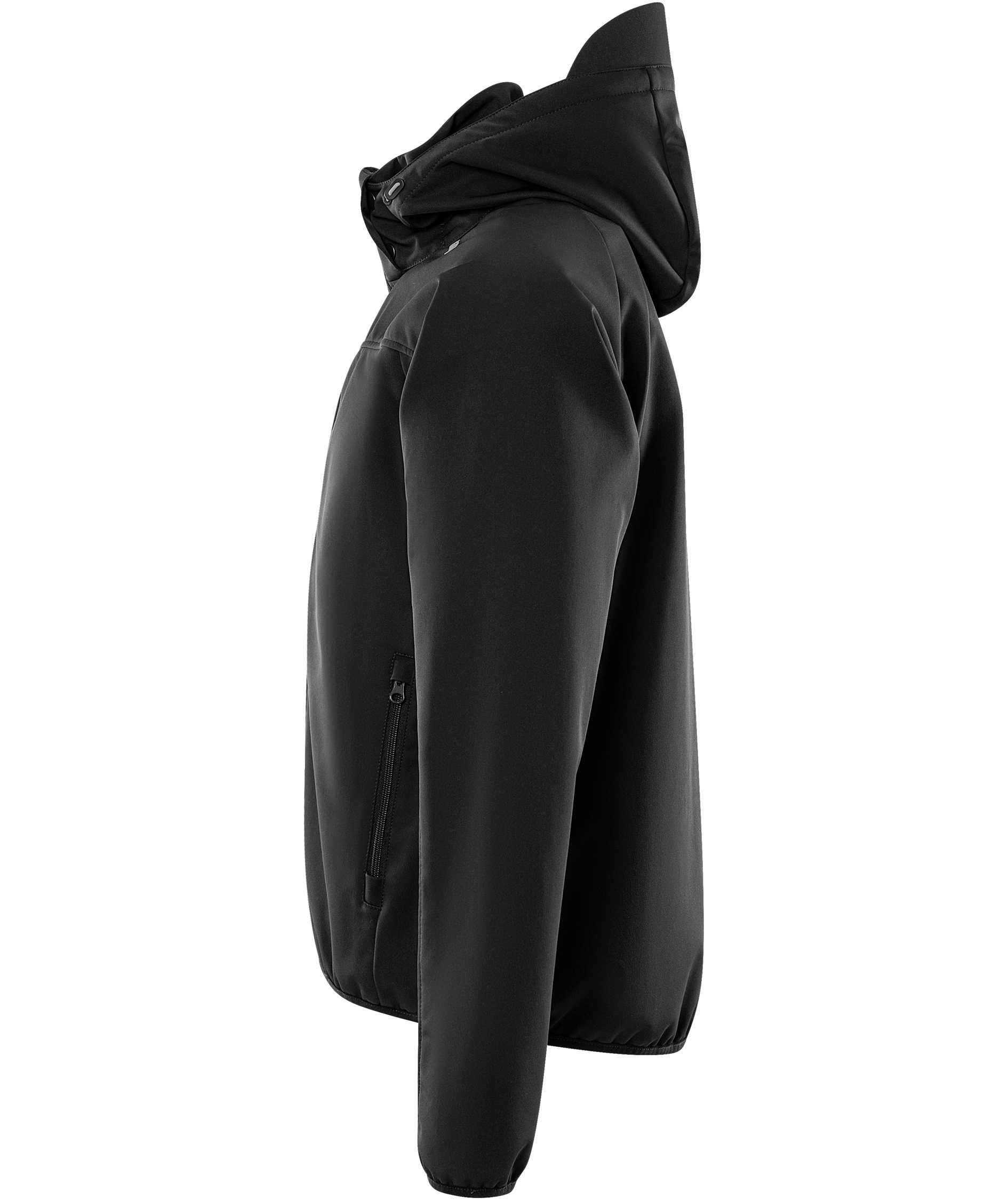 Fristads Softshelljacke 4655 GBF, Schwarz/Grau, large image number 5