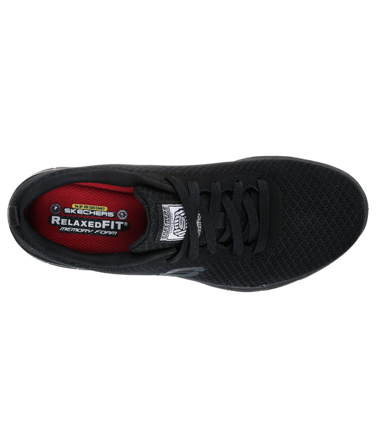 Skechers Ghenter Bronaugh SR women's work shoes OB, Black, large image number 3