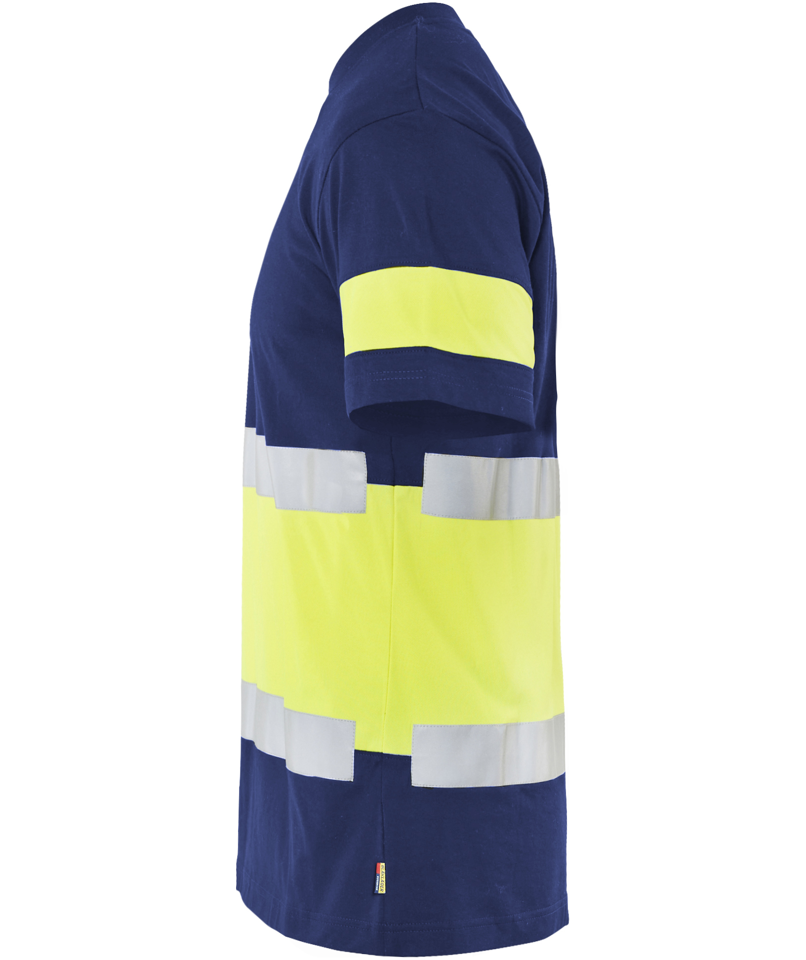 Bl&aring;kl&auml;der T-shirt, Marine/Hi-Vis gul, large image number 4