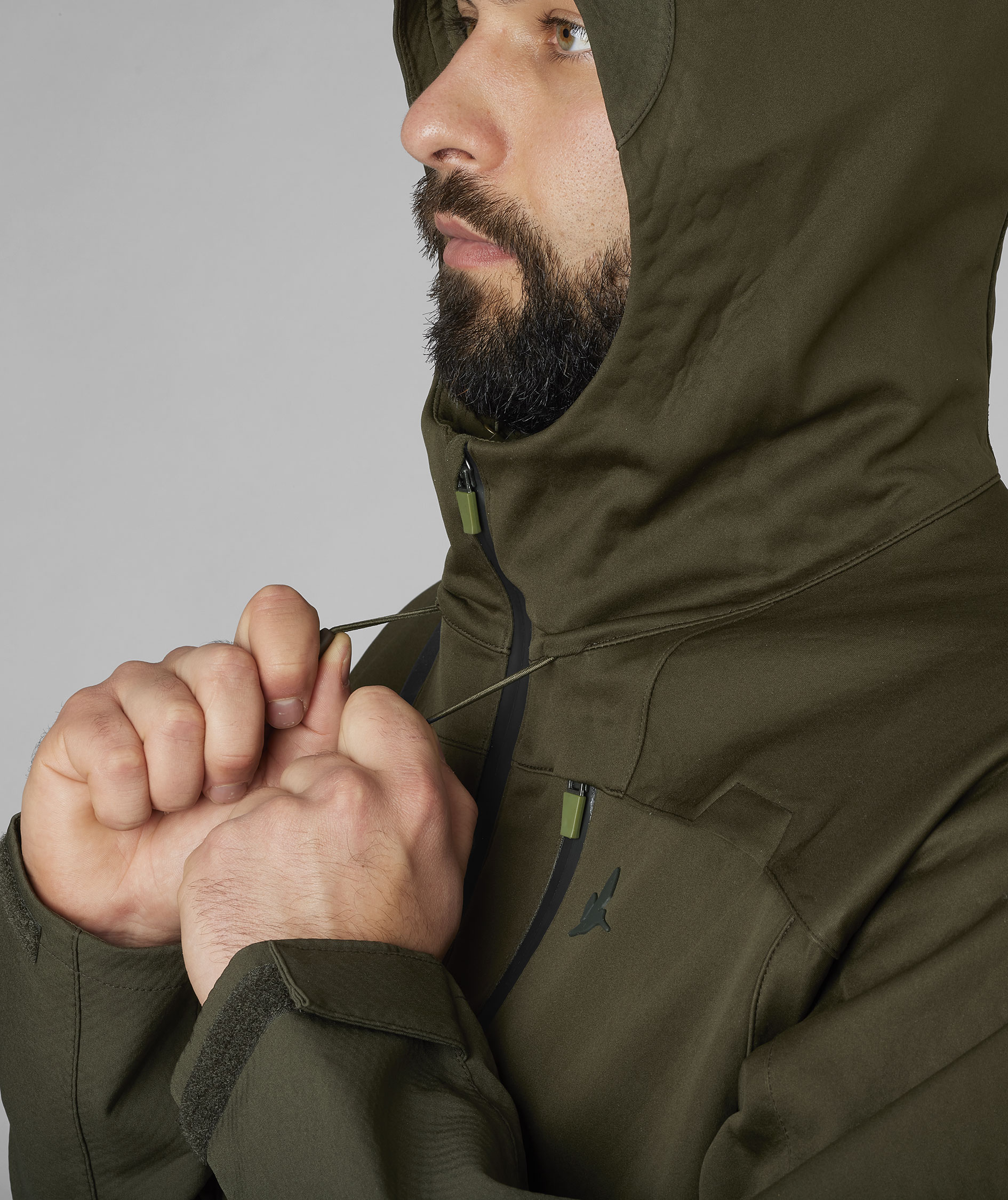 Seeland Hawker Shell II softshelljakke, Pine green, large image number 4