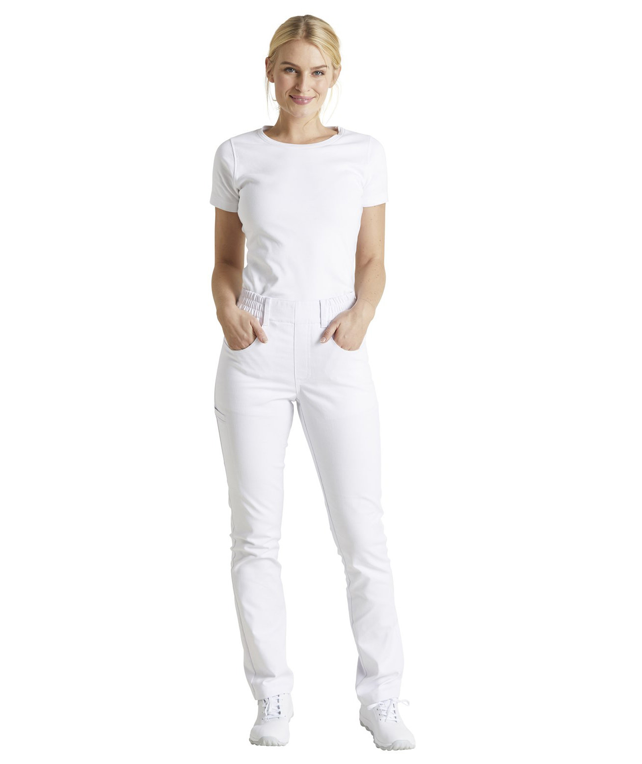 Kentaur pull-on byxa benl&auml;ng  79 cm, Vit