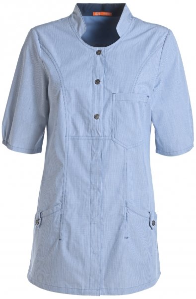 Kentaur Damen Tunika, Blau/Wei&szlig; Gestreift, large image number 0