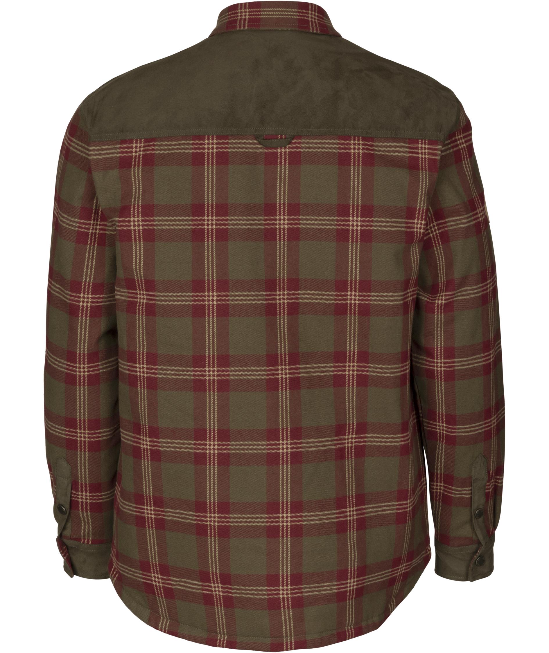 Seeland Vancouver flannel  overshirt, Red Check, large image number 2