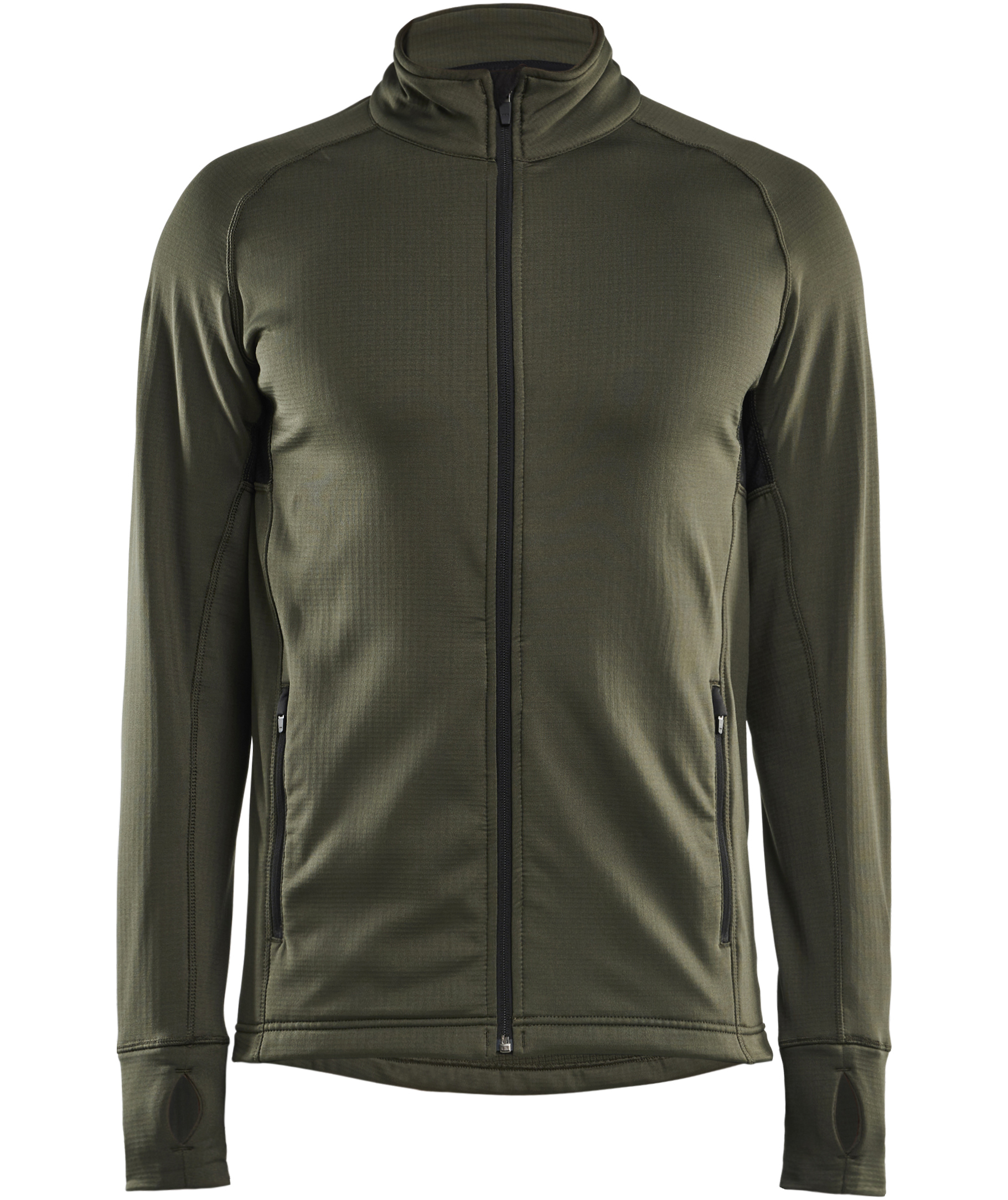 Bl&aring;kl&auml;der Striker fleece sweater, Forest Green, Forest Green, swatch